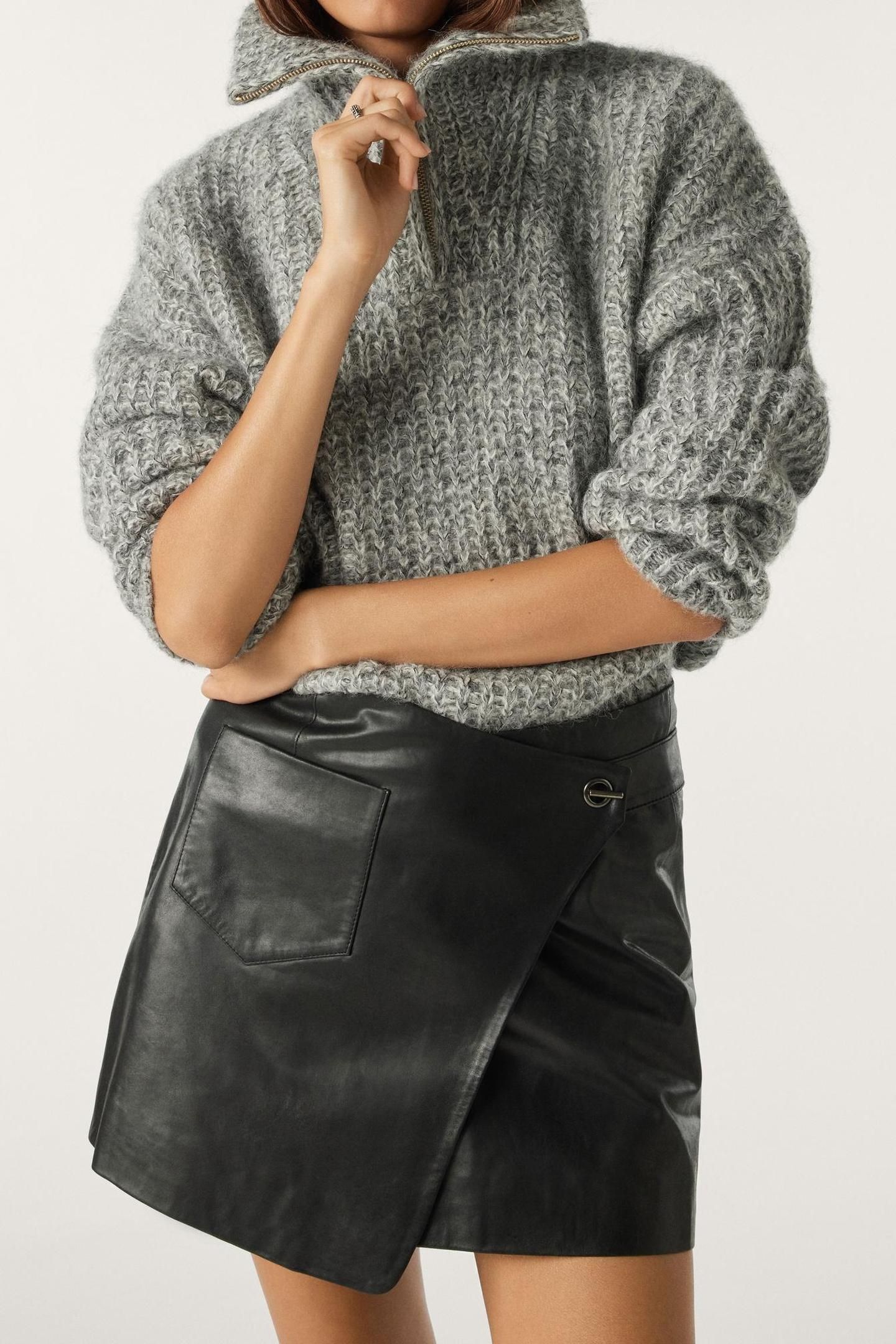 MINI SKIRT BLACK 3