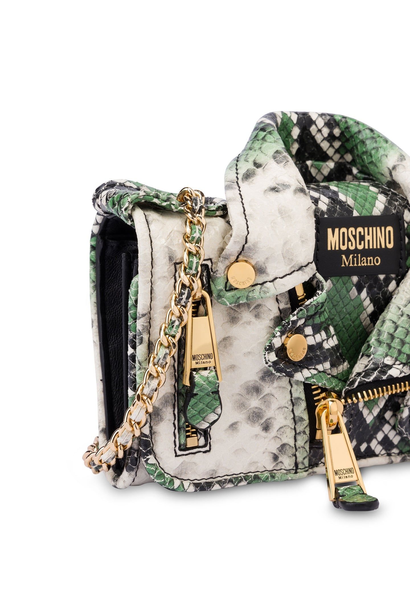 WALLET ON CHAIN BIKER BAG GREEN 5