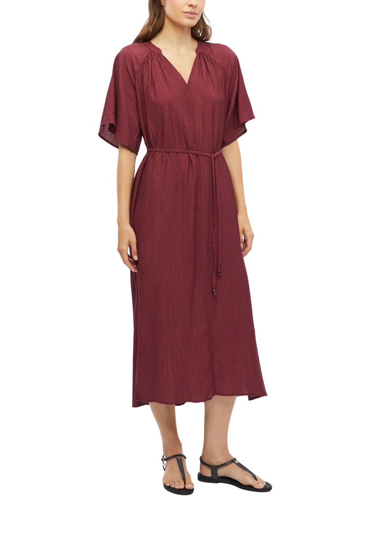 S.OLIVER DRESSES BURGUNDY 2