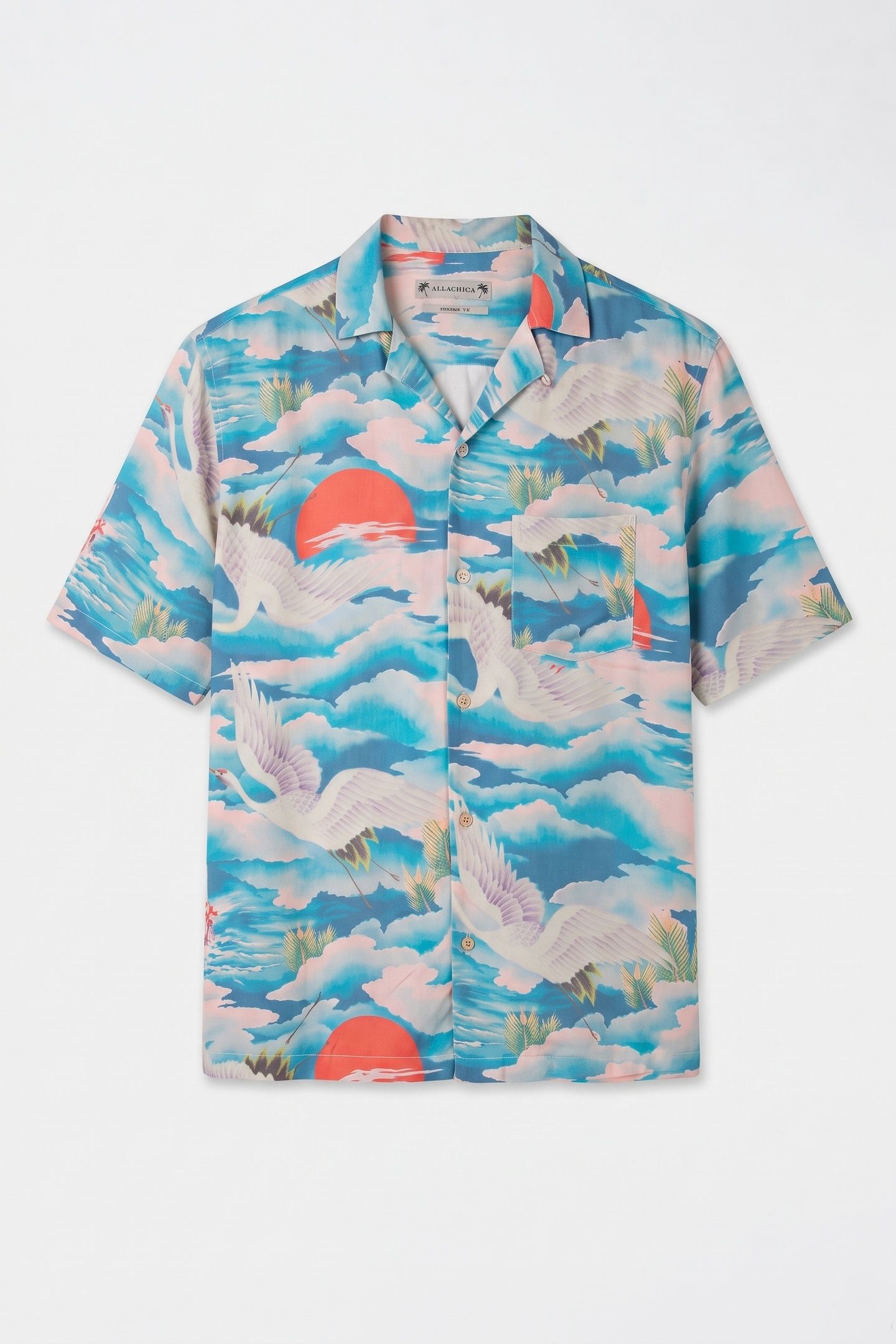 SAIPAN SS SHIRT BLUEBERRY BLUE 3