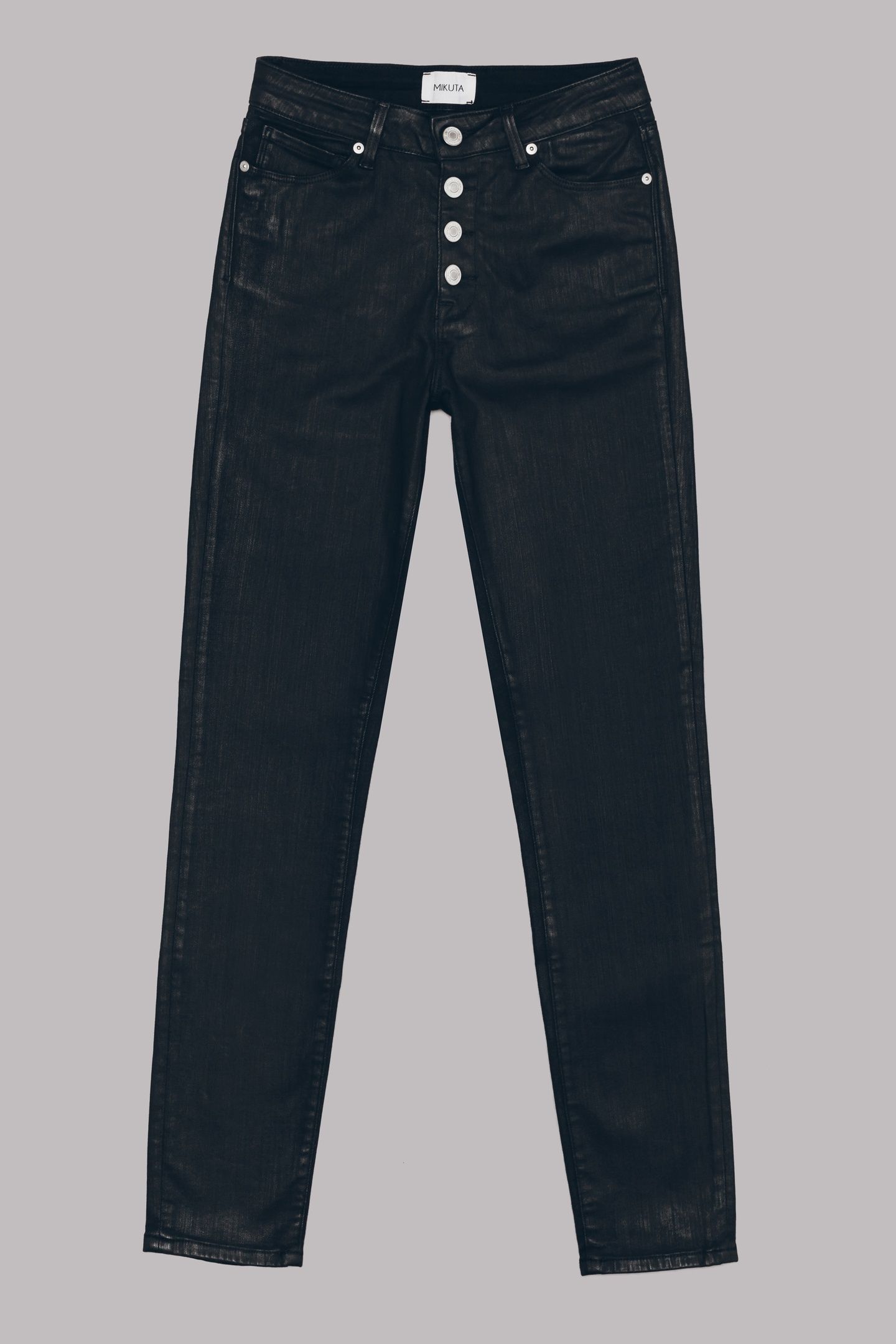 THE BLACK COATED JEANS BLACK 3