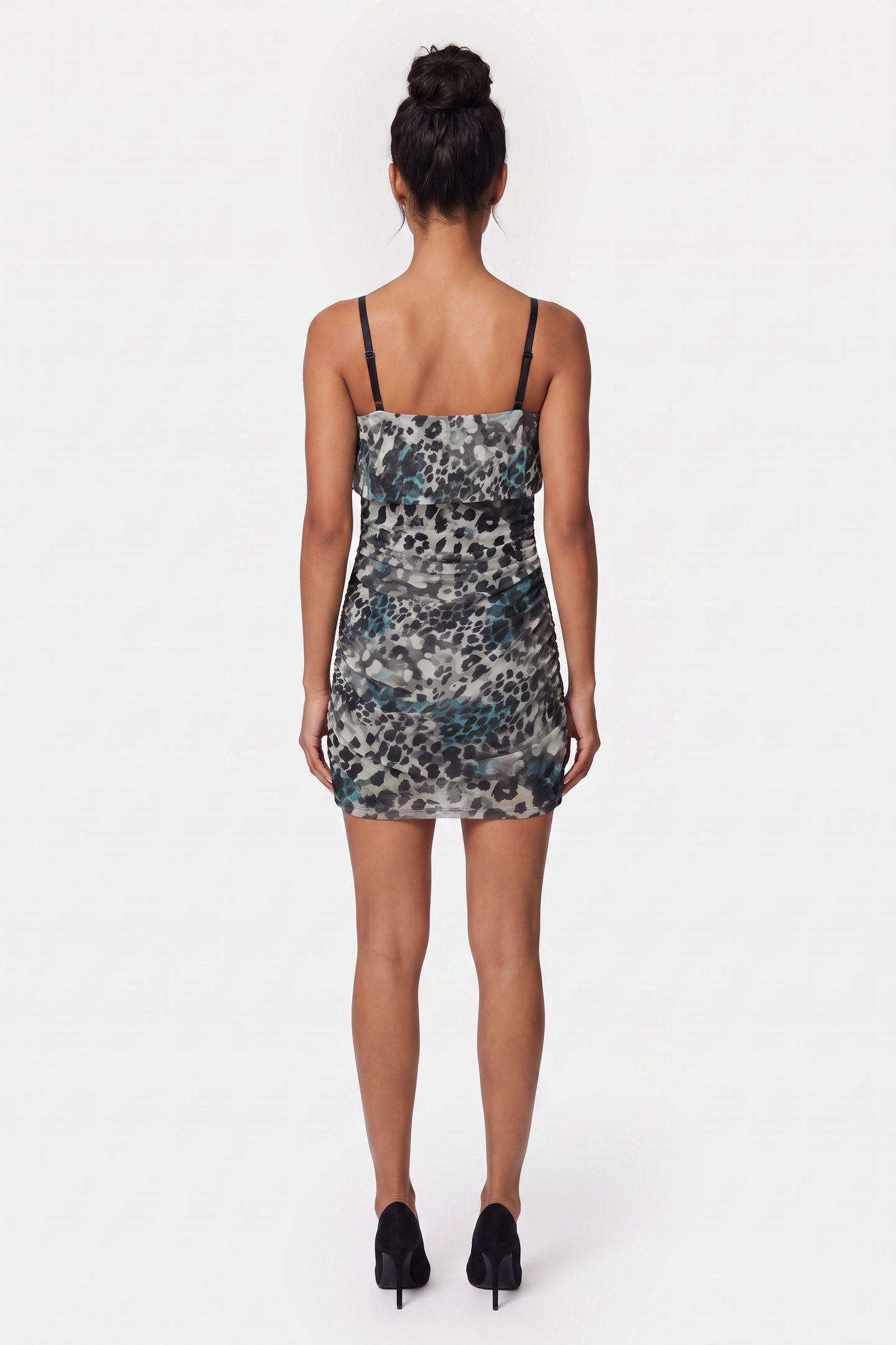 OFF SHOULDER VERDIAN AQUARELLE LEOPARD PR 2