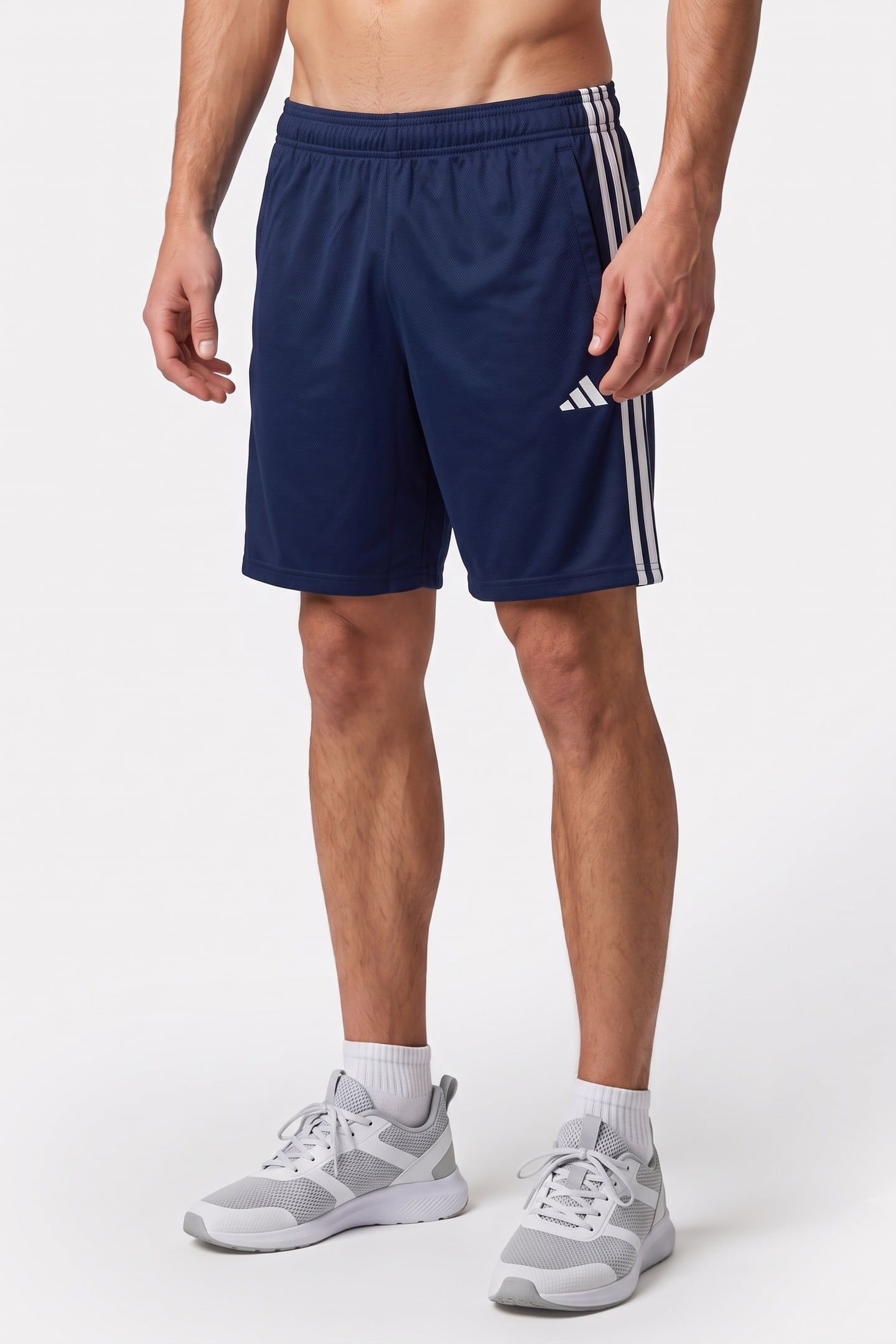 UNISEX PERFORMANCE TRAIN ESSENTIALS PIQUE 3-STRIPES TRAINING 2
