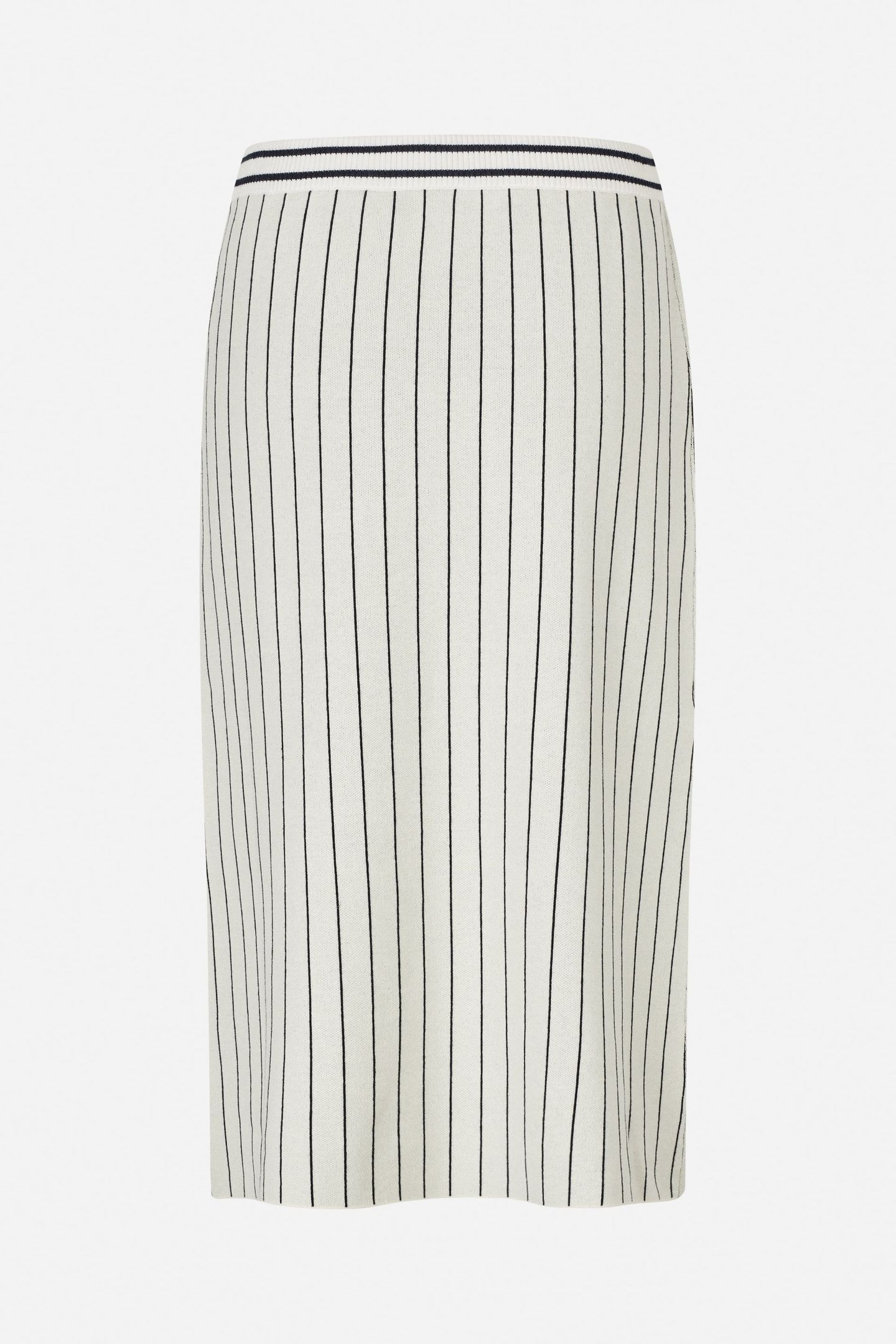CELIE SKIRT CREME NAVY STRIPE 4