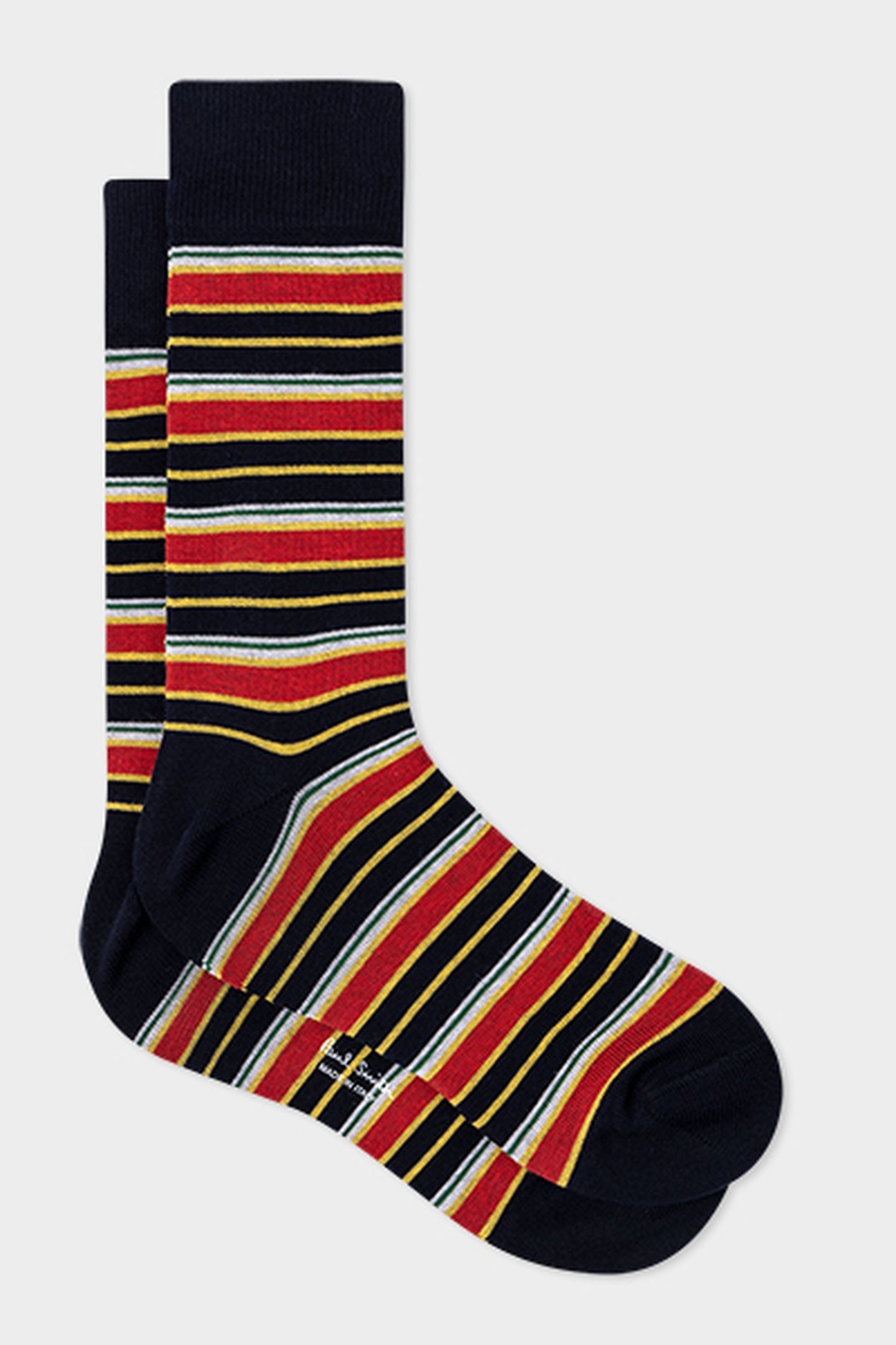 MEN SOCK EMILIO STRIPE NAVY 4