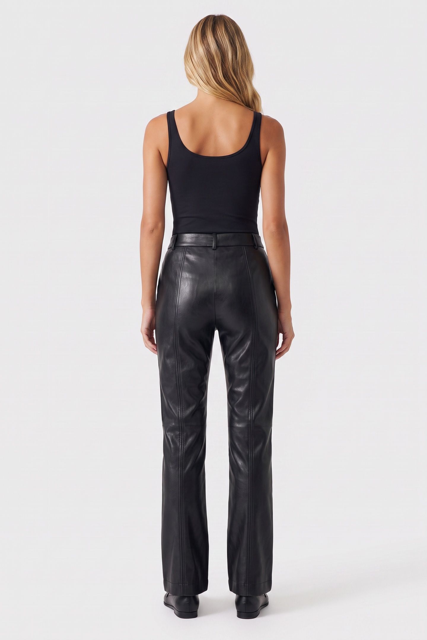 GLADYS SKINNY PANTS JET BLACK A996 2