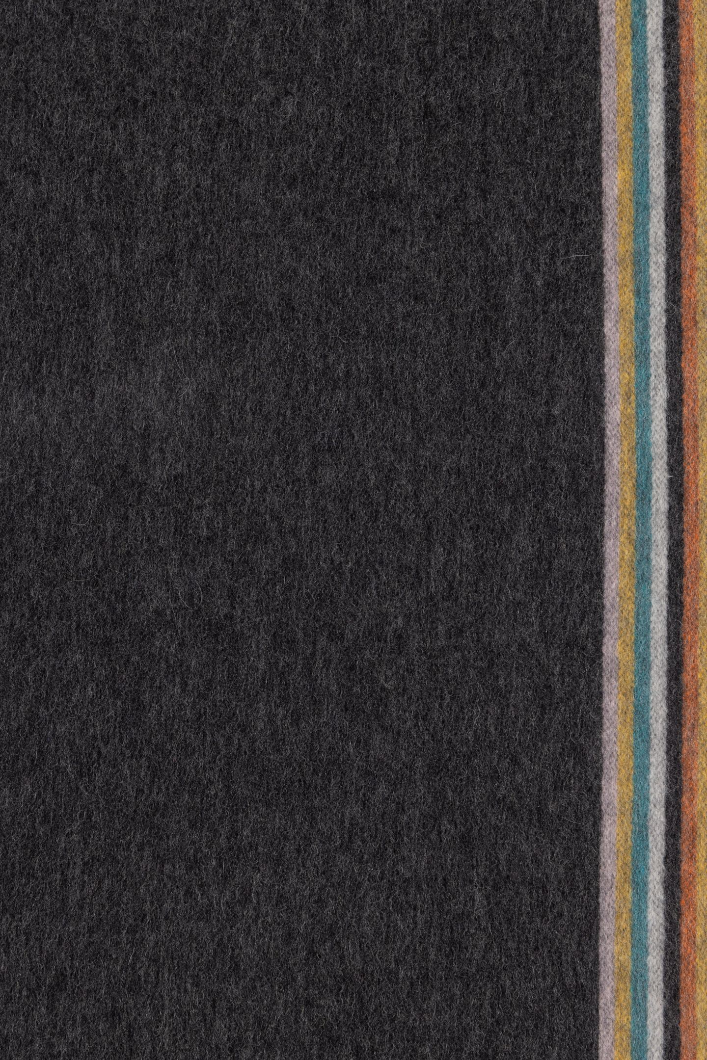 MEN SCARF SIG WOVEN EDGE BLACK 9