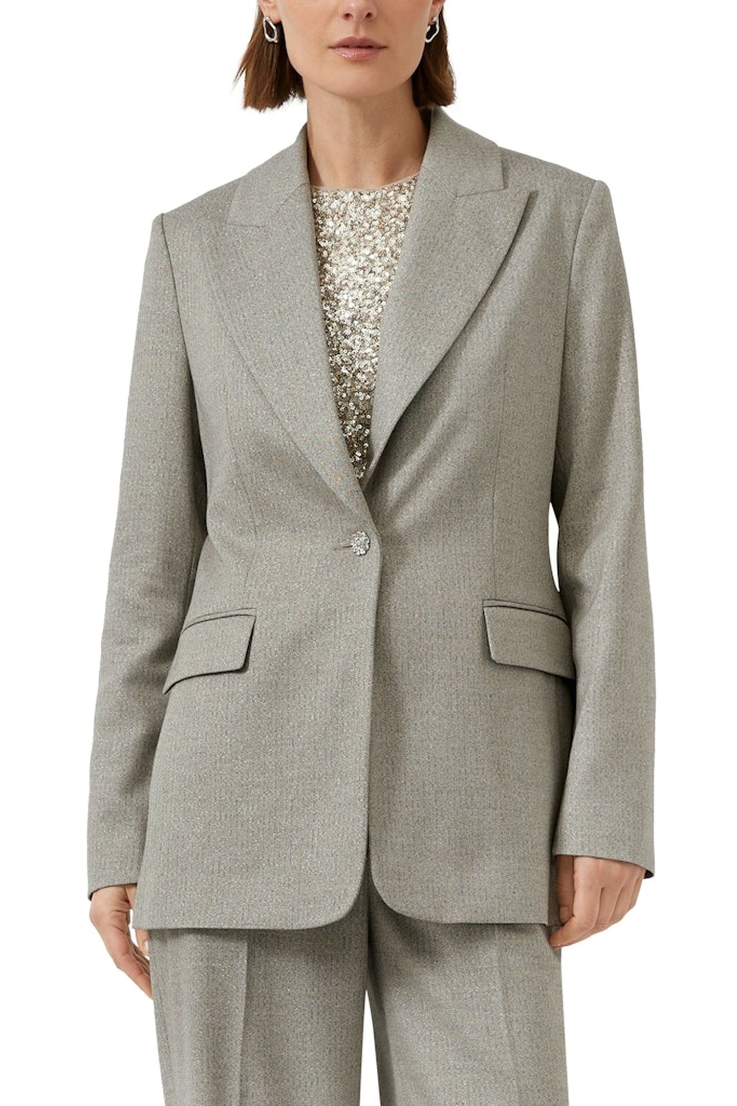 S.OLIVER JACKETS INDOOR GREY/BLACK 1
