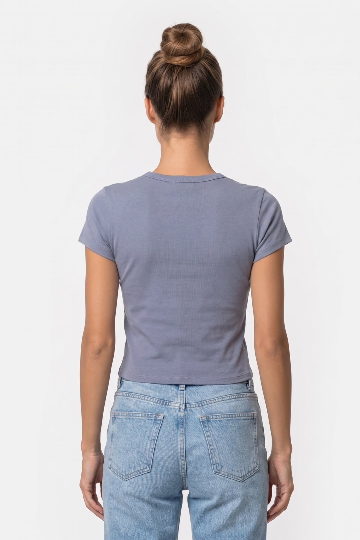 BARBED HEART W TEE BLUE 2