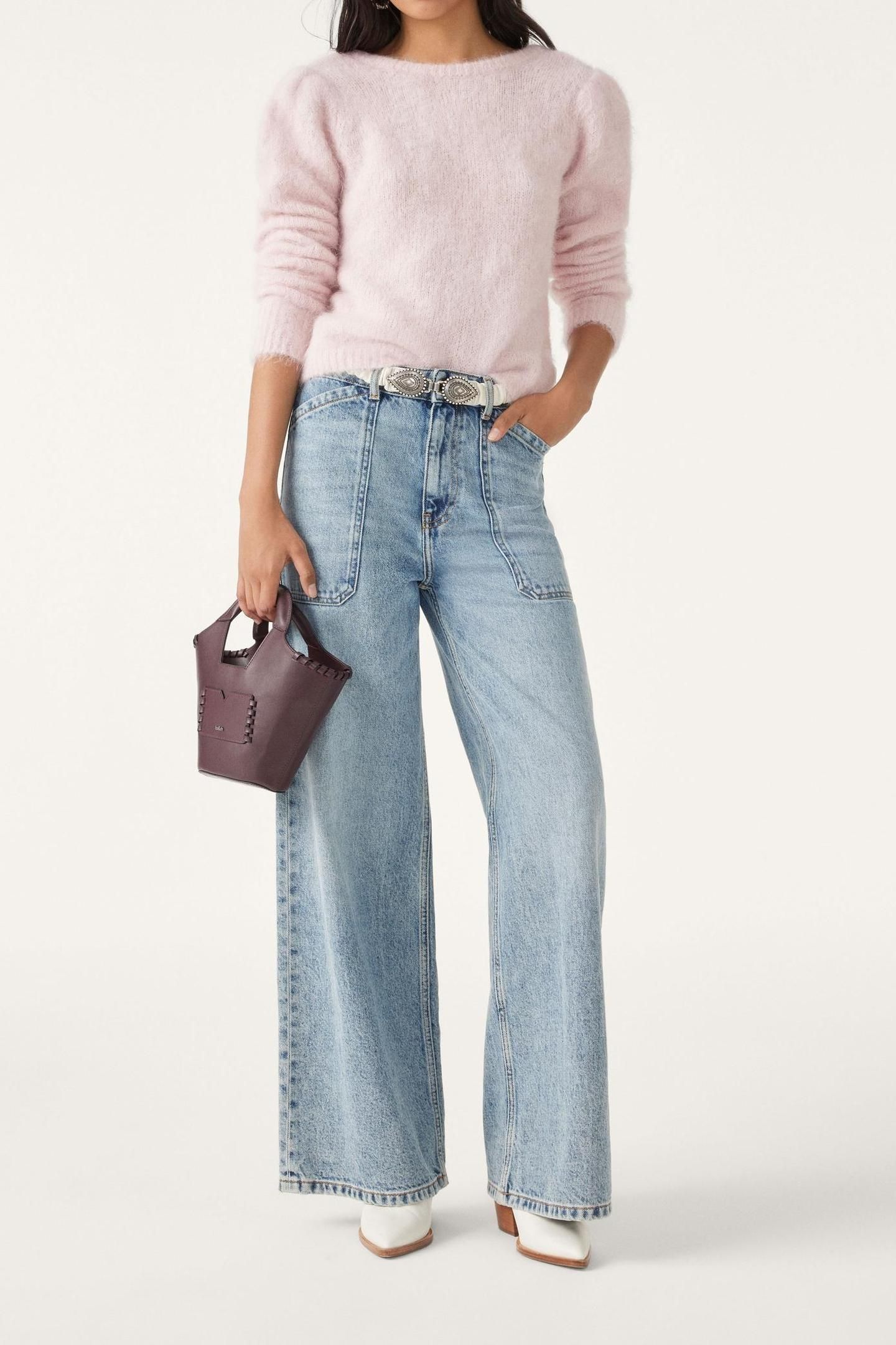 LONG SLEEVES KNIT BLUSH 3