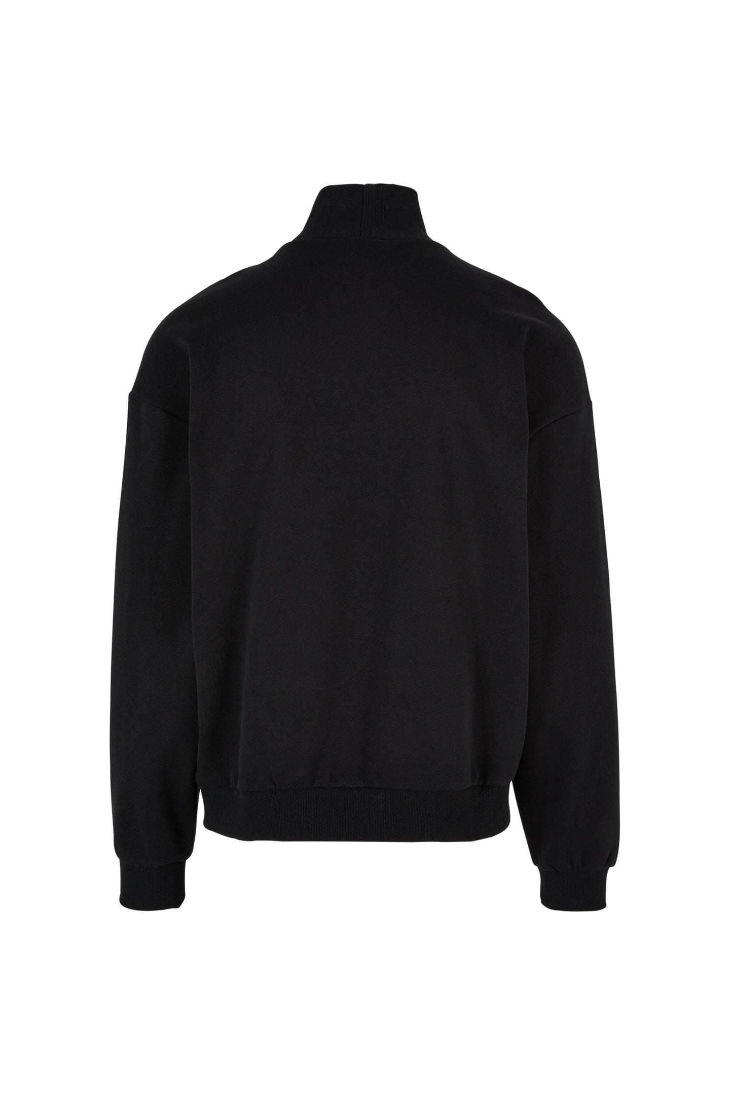 HIGH RIB NECK CREW BLACK 6
