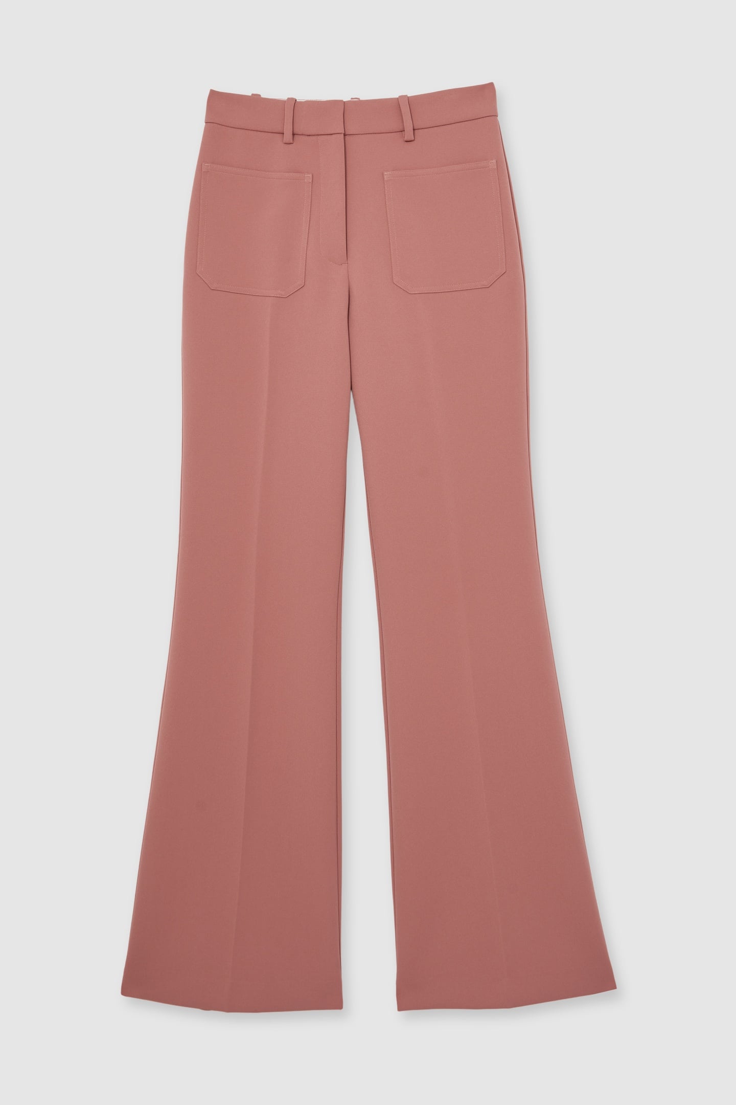 FLARE TROUSER PINK 3