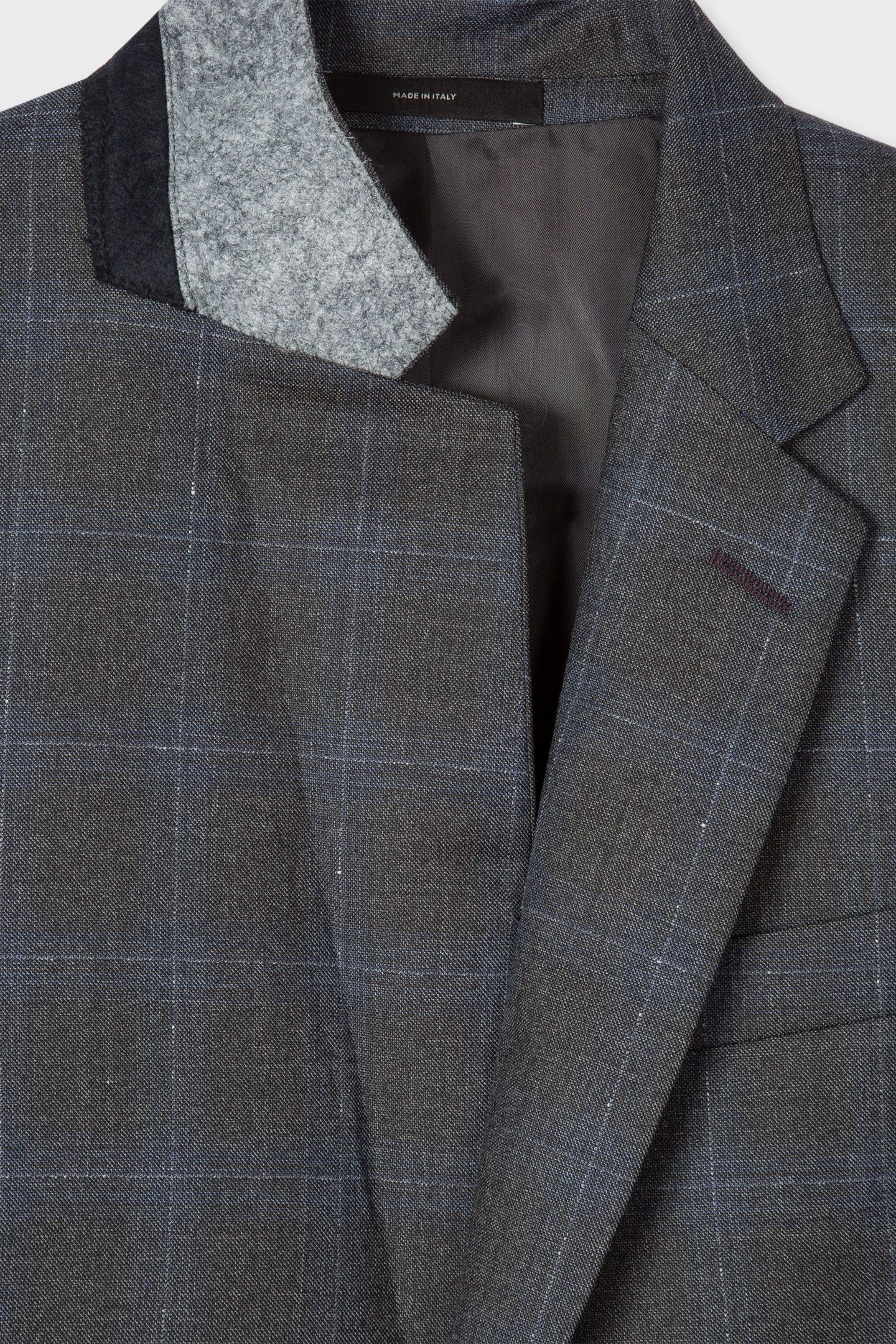 GENTS TAILORED FIT 3PCE 2 BUTTON SUIT GREY MELANGE 9