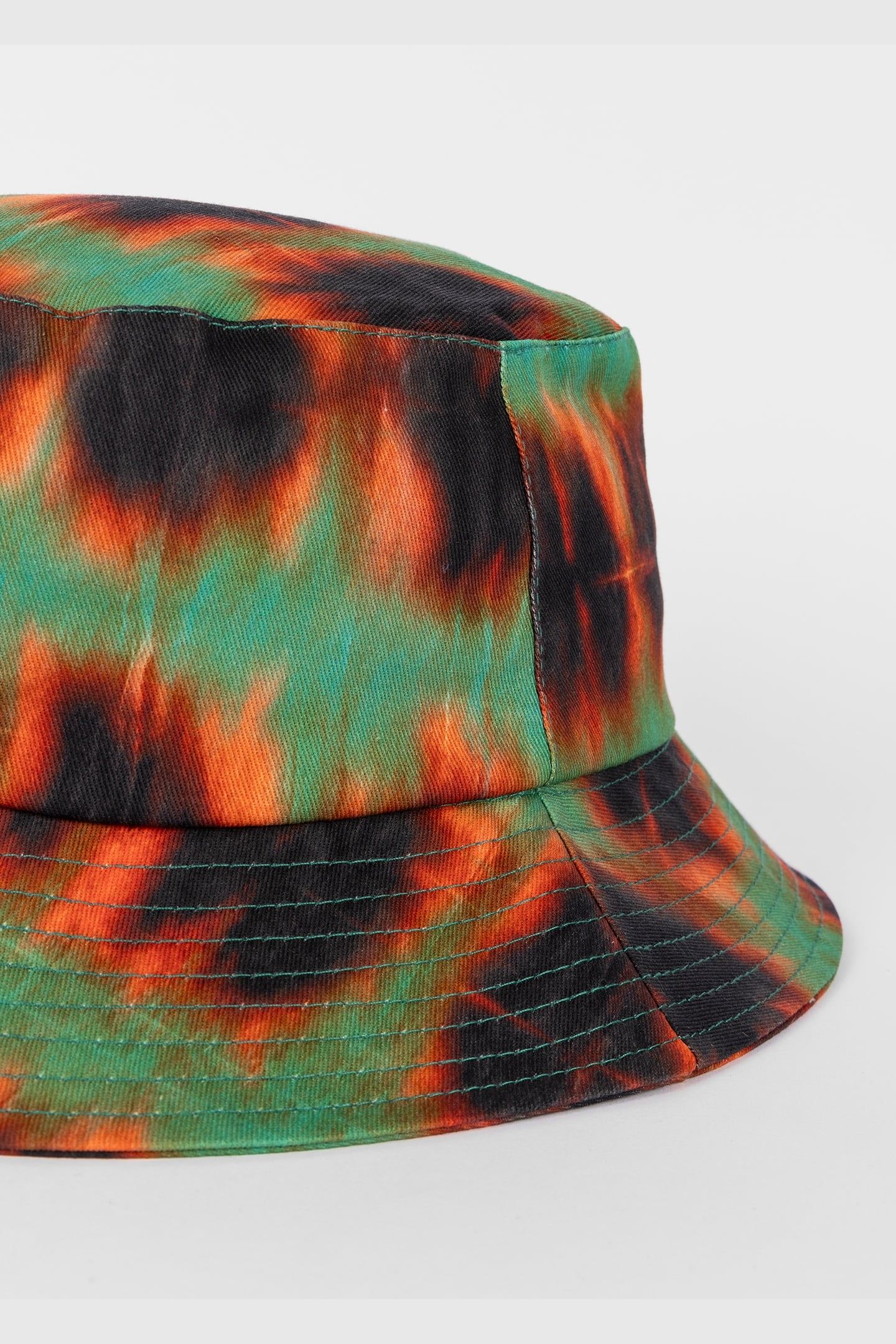 MEN HAT BUCKET SHIBORI BOTTLE GREEN 9