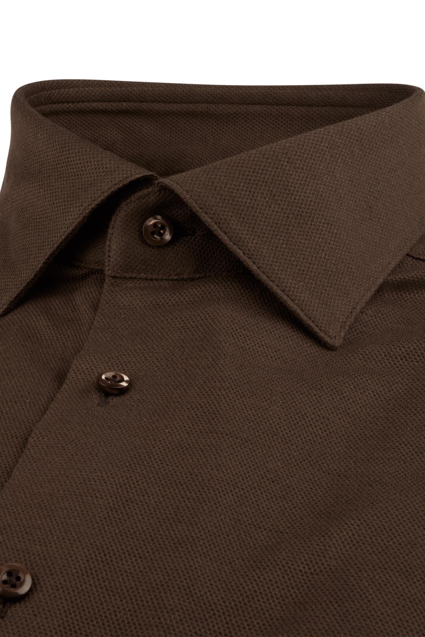SLIMLINE, C71 RC CUFF JERSEY DARK BROWN 3