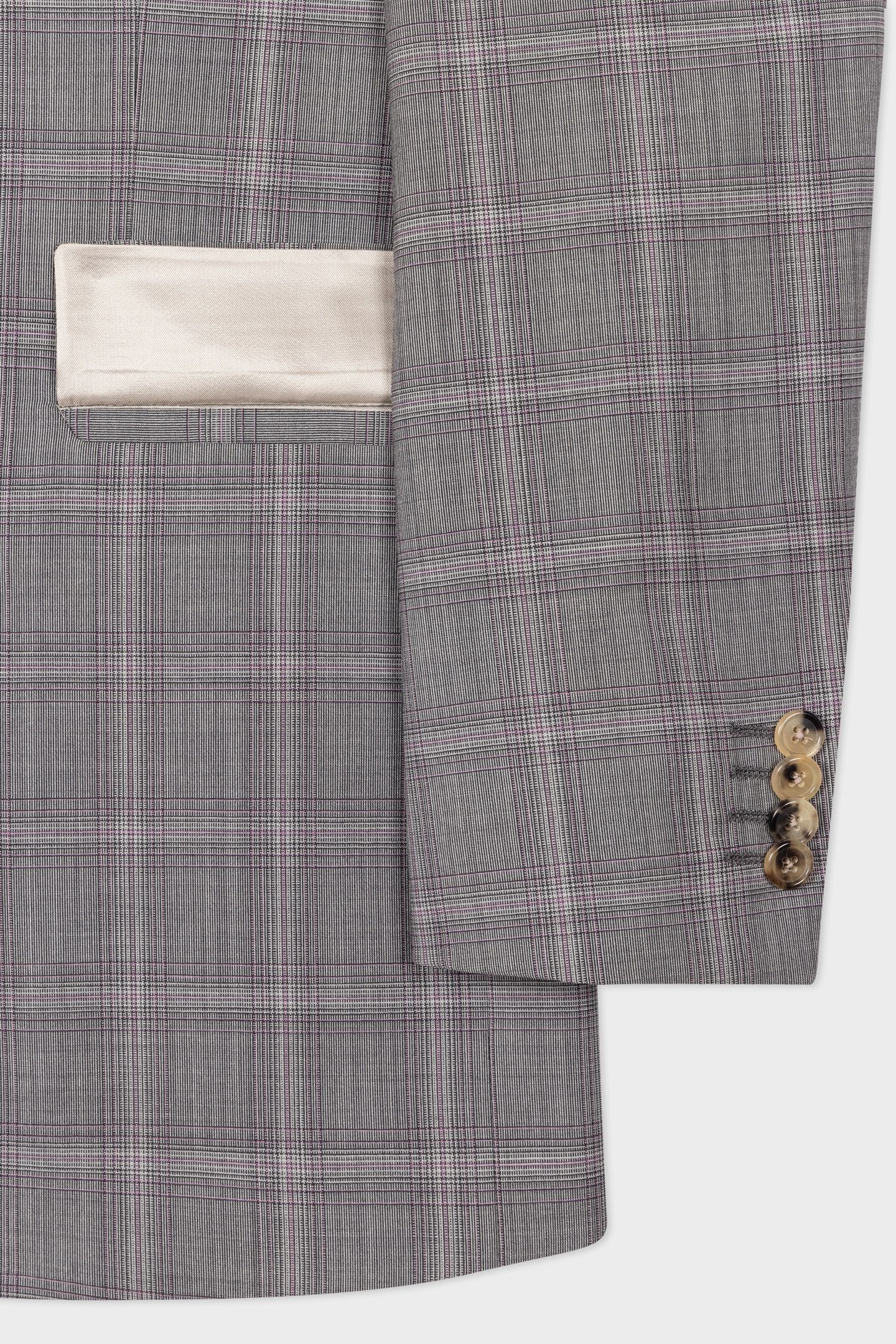 MENS SLIM FIT 2BTN SUIT GREY 6