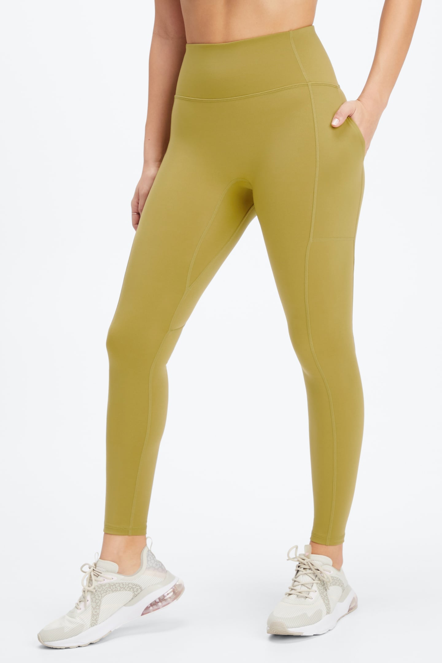 TRINITY HIGH-WAISTED UTILITY LEGGING THYME 1
