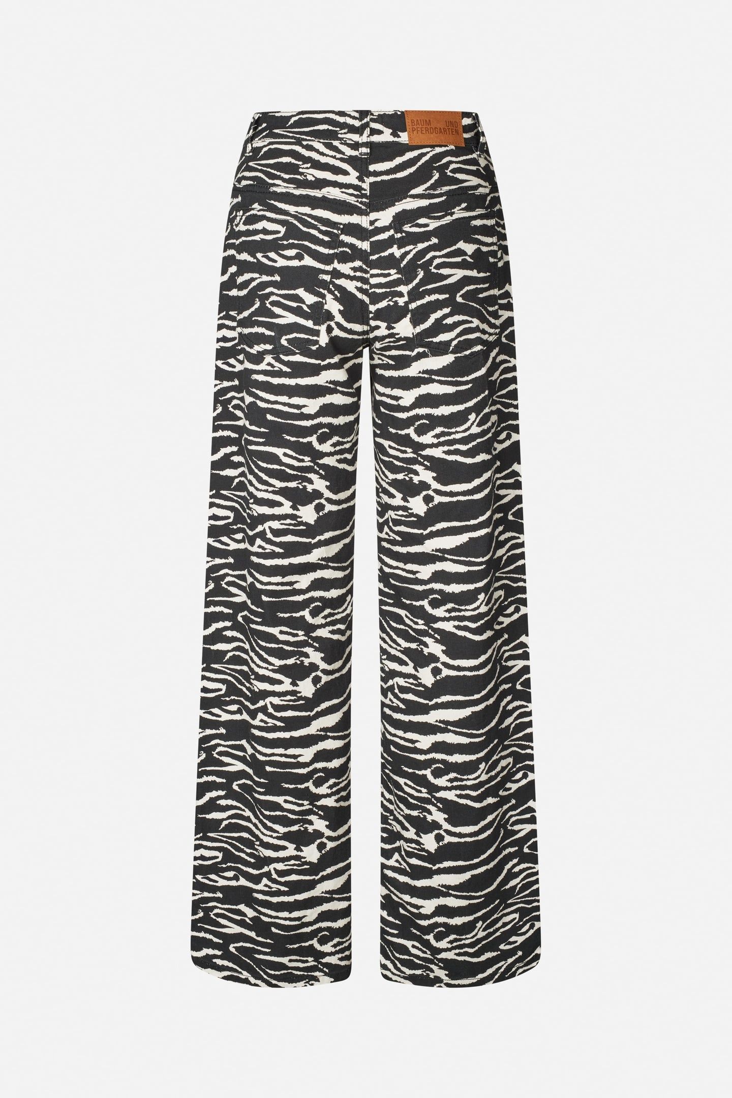 NICETTE PANTS BLACK WHISPER ZEBRA 5