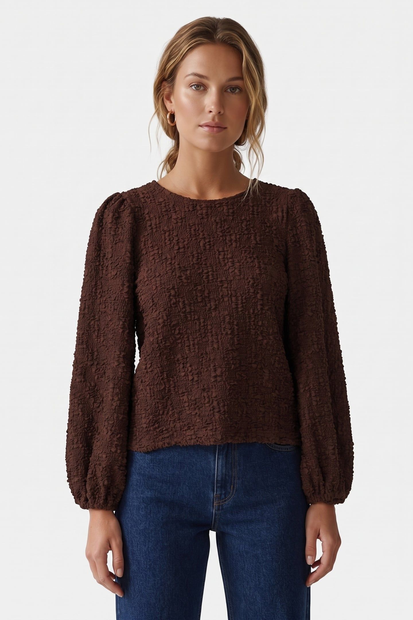 MIA TOP BROWN 1