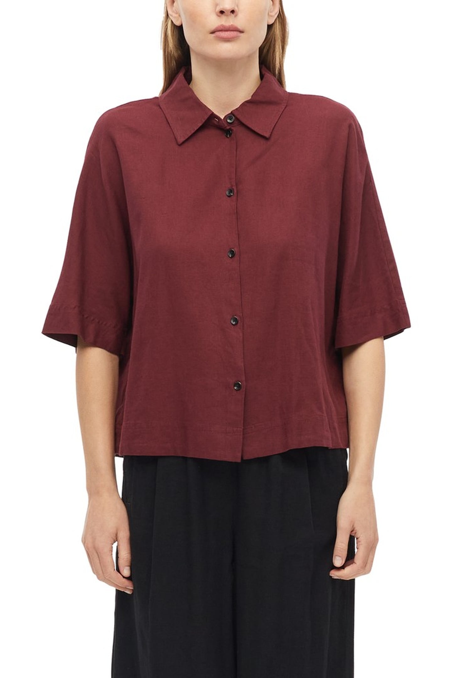S.OLIVER BLOUSES BURGUNDY 1