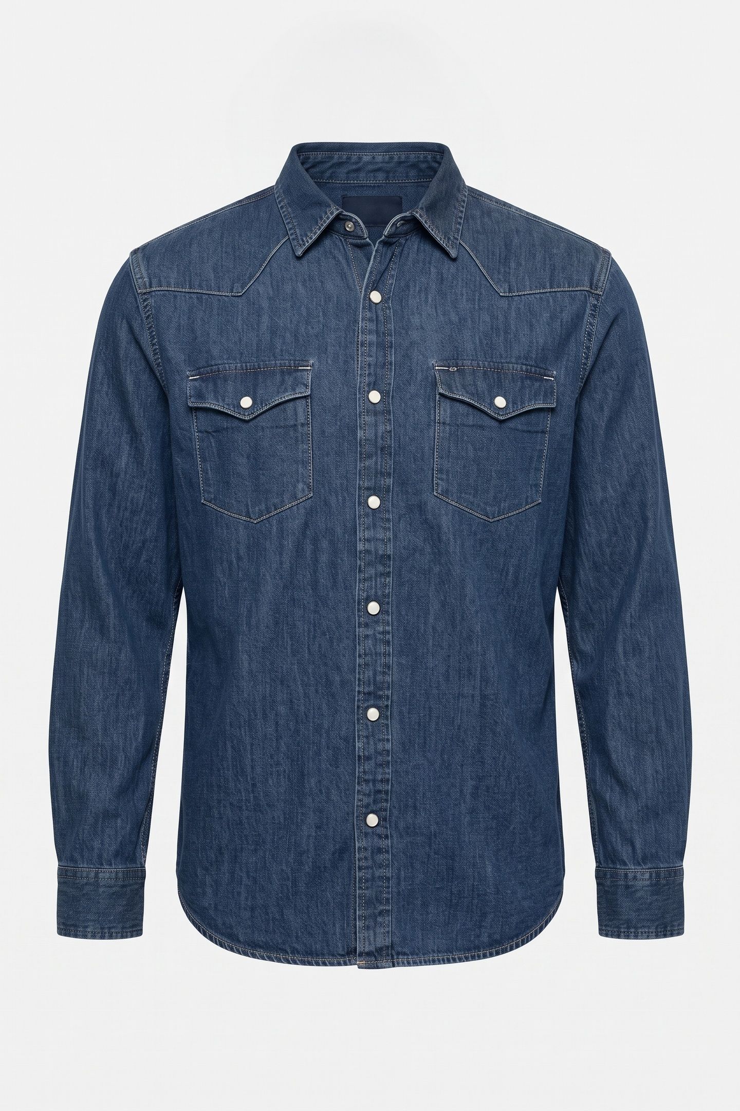 FENTON SHIRT GREEN CAST INDIGO 4