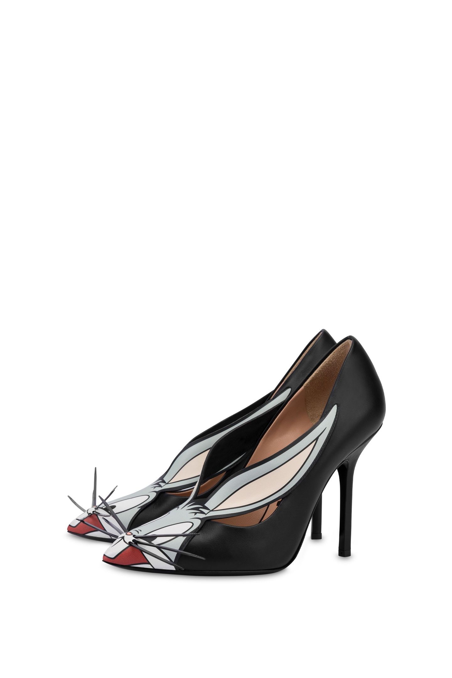 CHINESE NEW YEAR CALFSKIN PUMPS BLACK 2