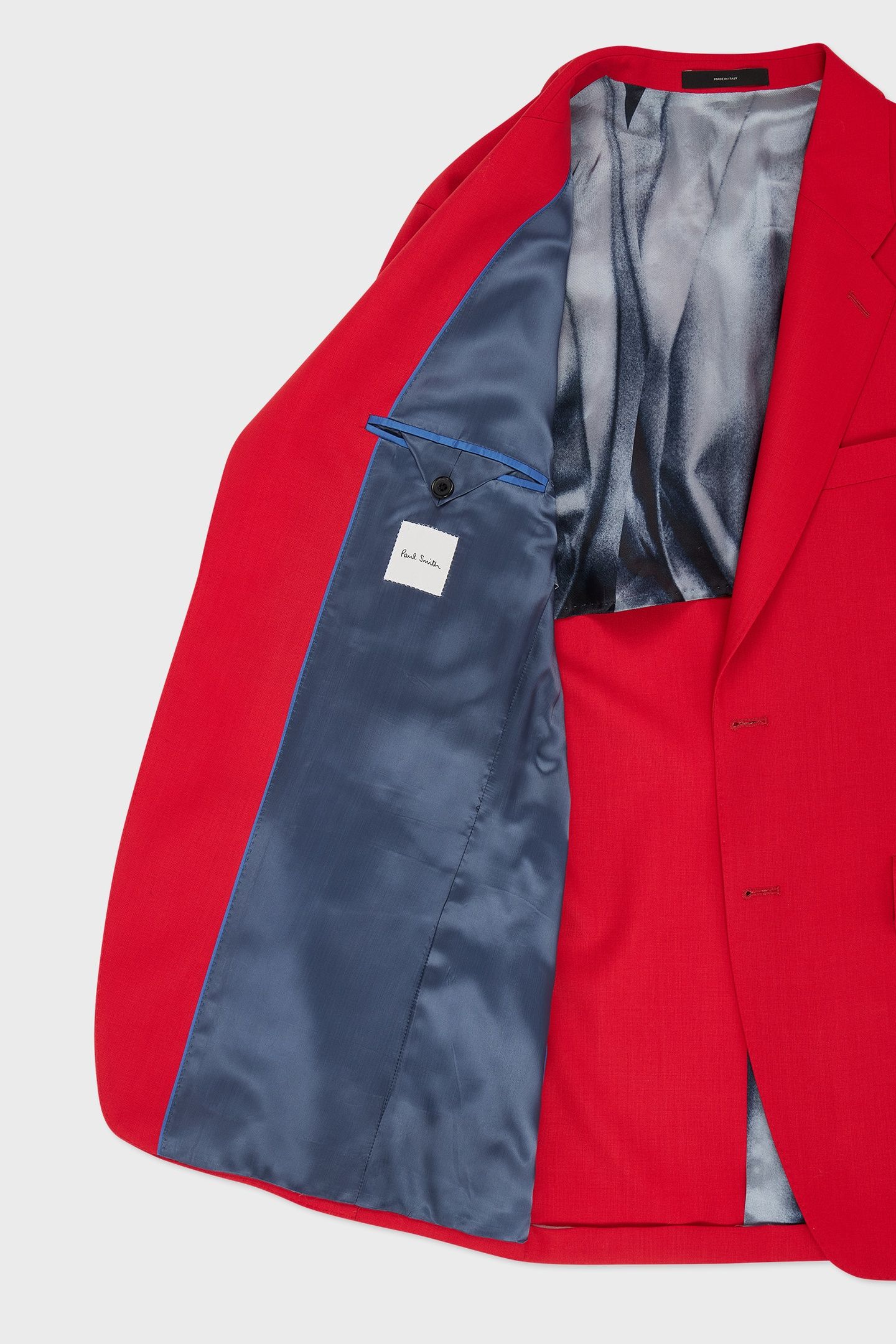 MENS 2 BUTTON JACKET RED 10