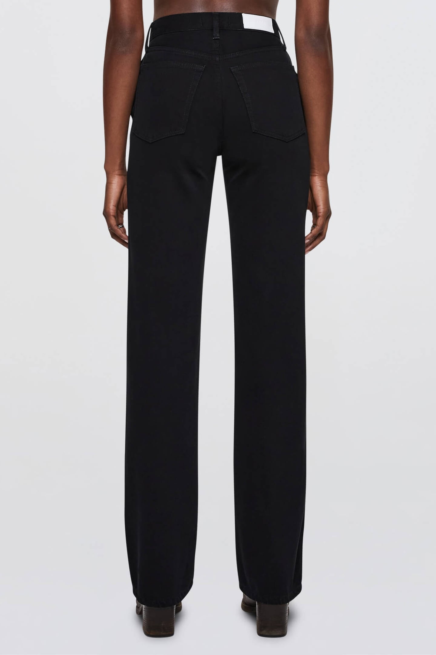90S HIGH RISE LOOSE BLACK 2