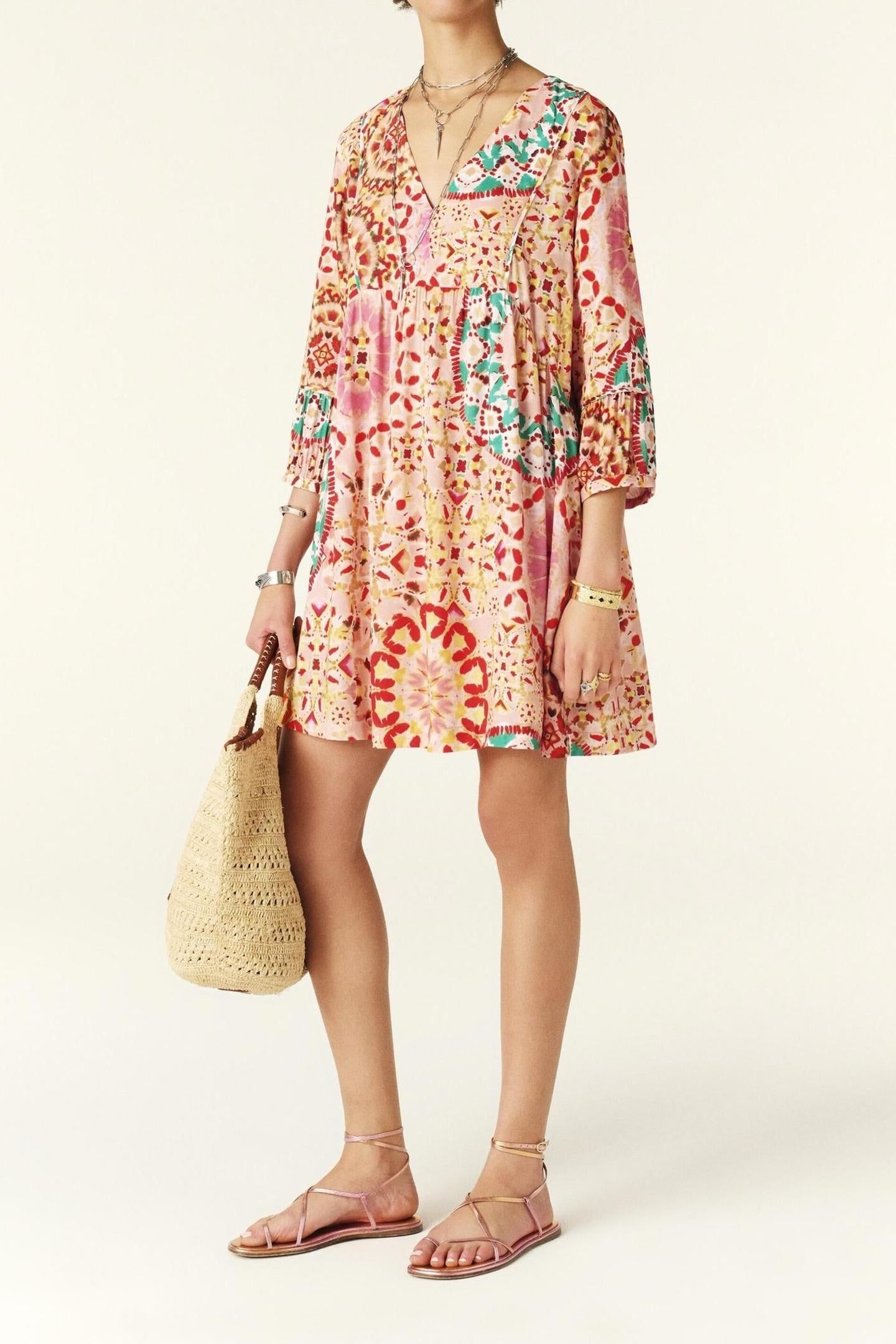 MINI DRESS ROSE 1