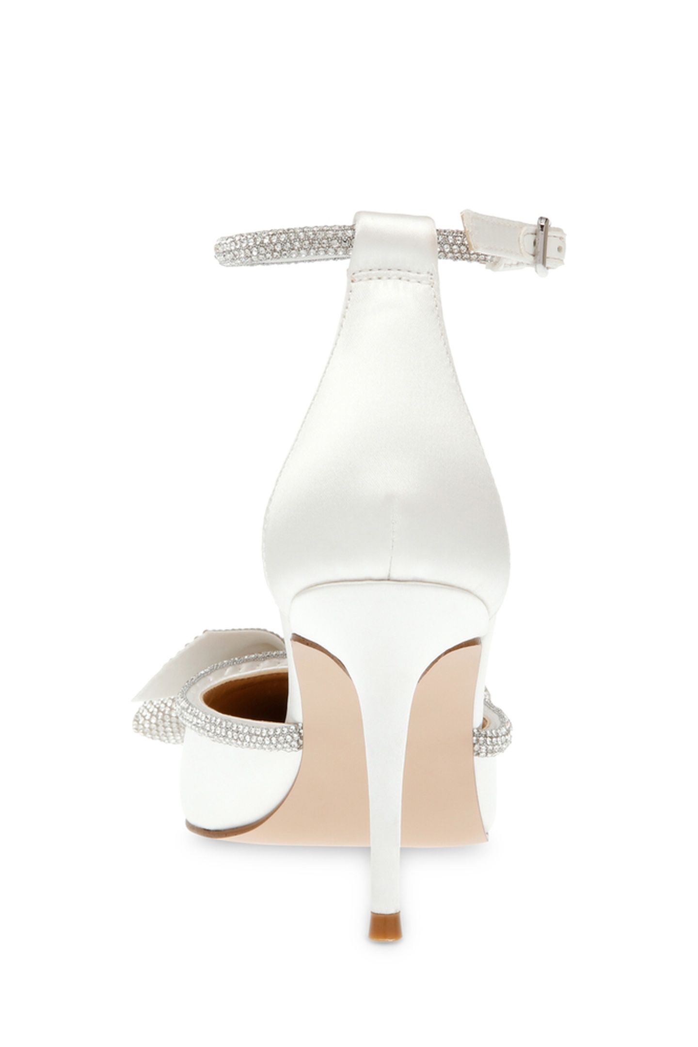 LUMIERE PUMPS IVORY SATIN 3