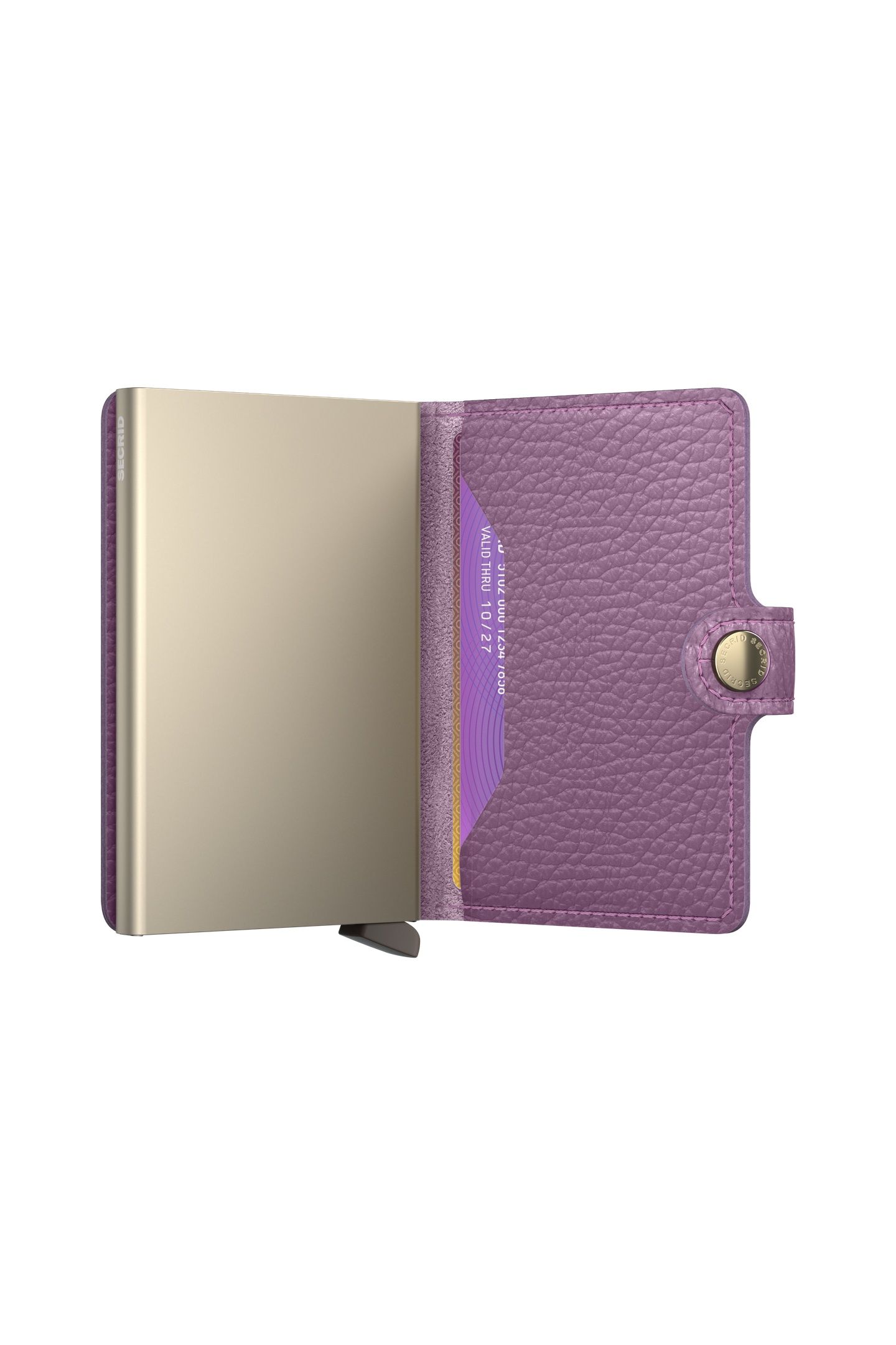 UNISEX MINIWALLET PEBBLE ORCHID 3