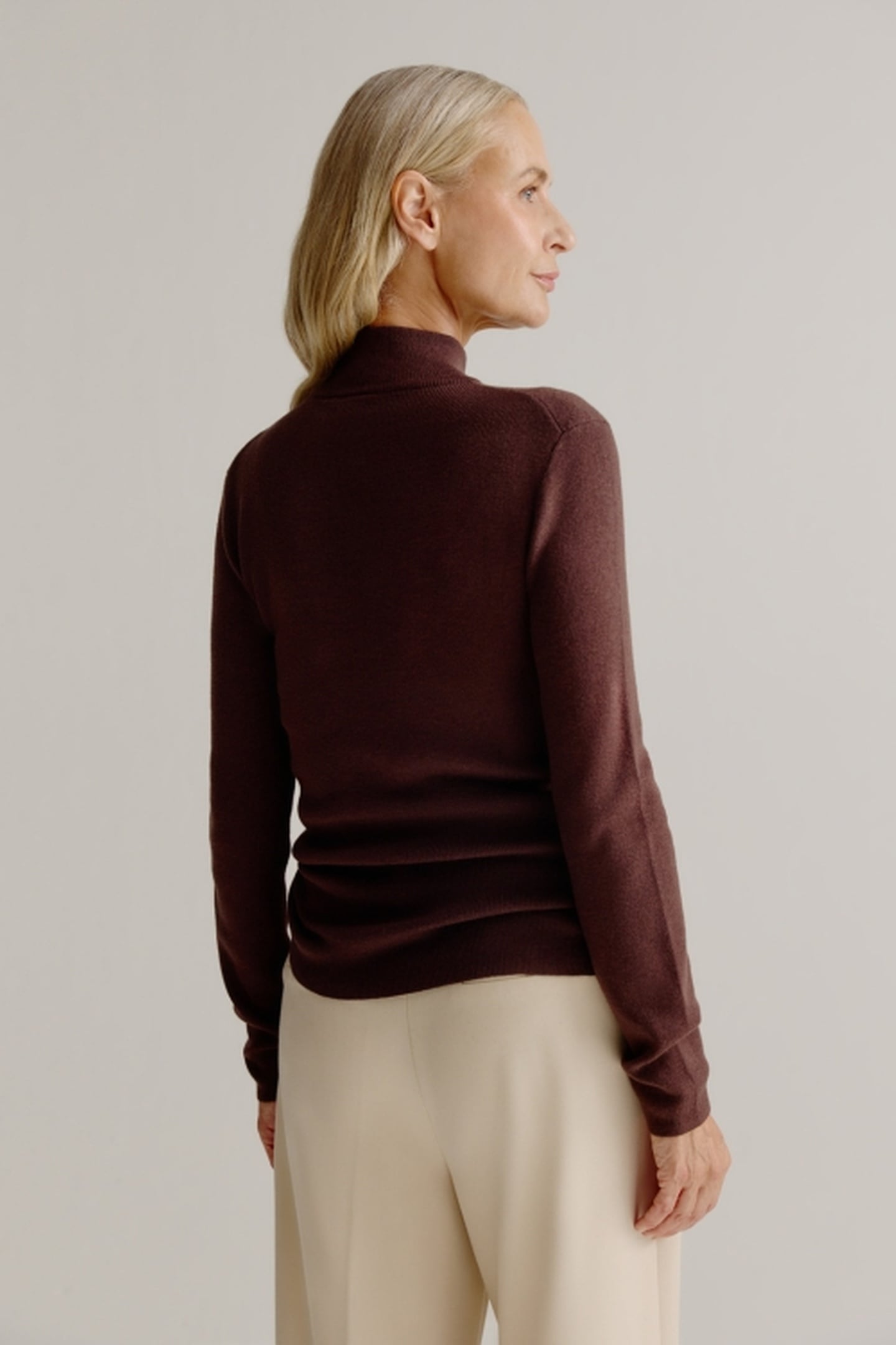 ANGIE SWEATER BROWN 3