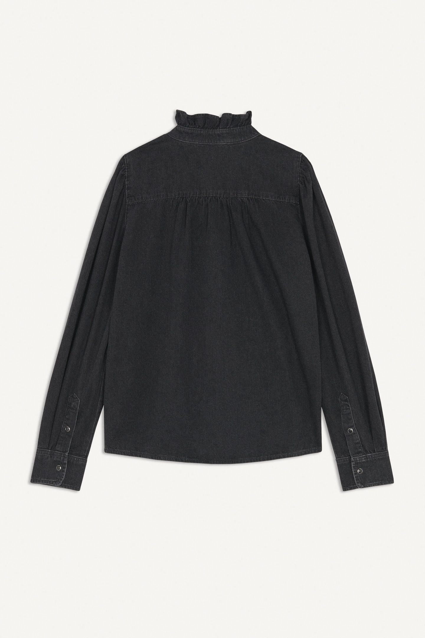 LONG SLEEVES BLOUSE BLACK 4