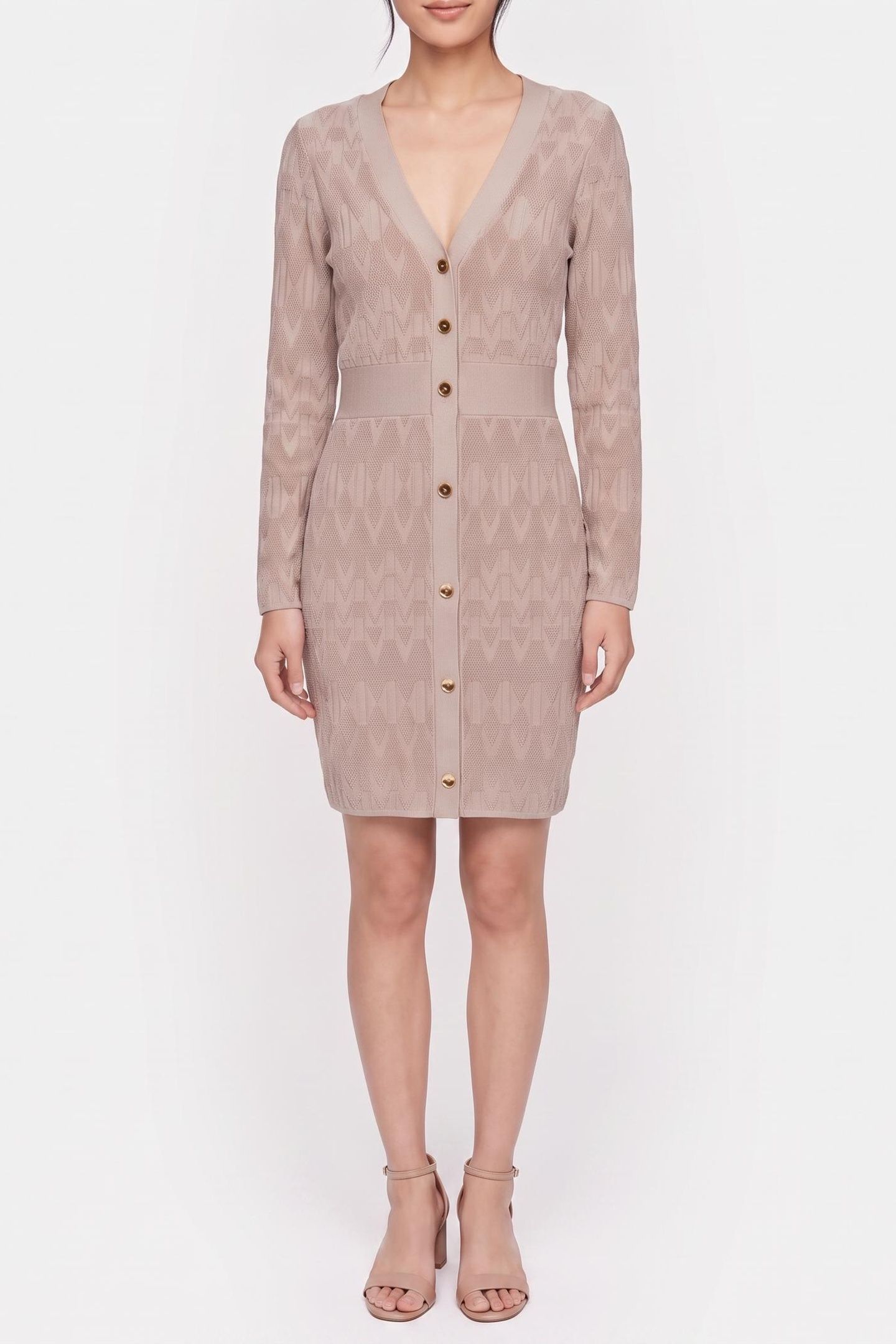 ADELE LOGO CHENILLE SILK TAUPE MULTI 1