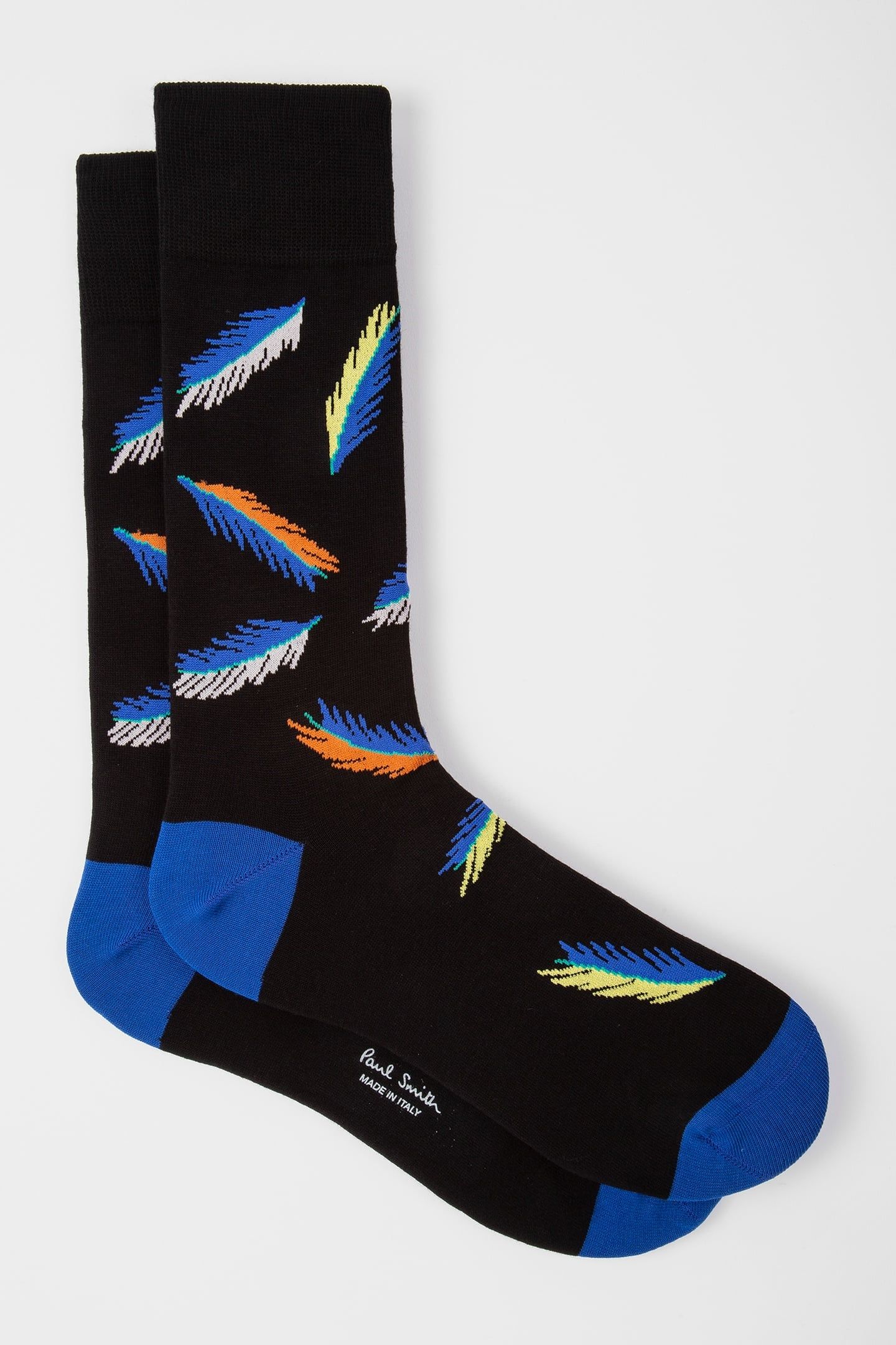 MEN SOCK SIMON FEATHER BLACK 1