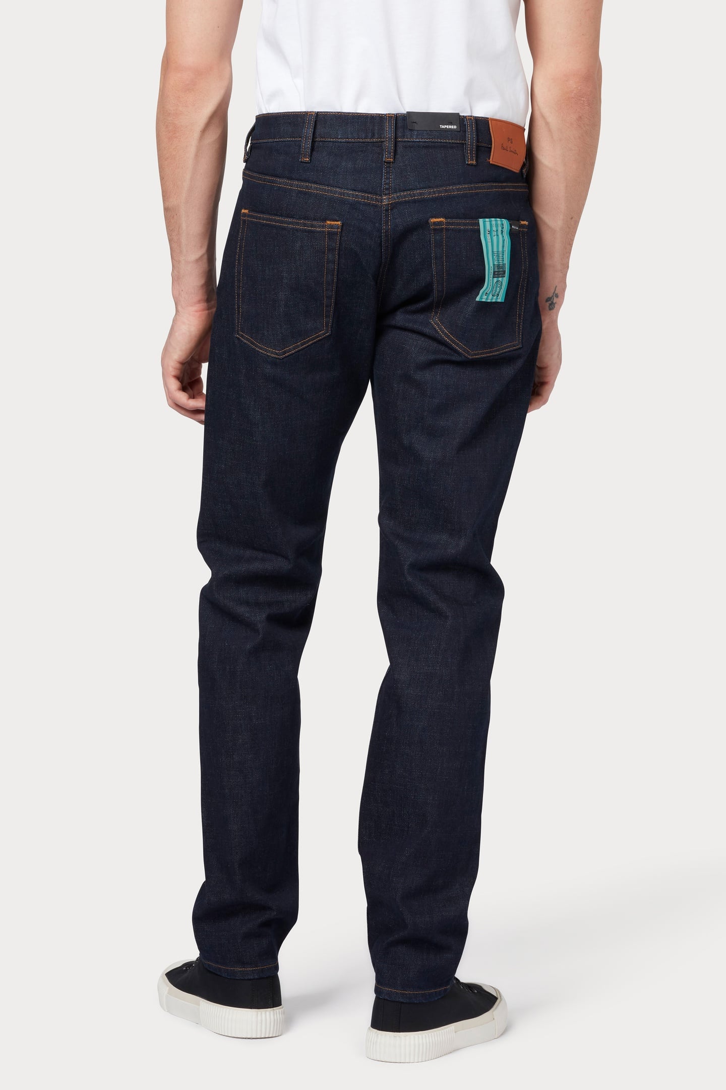 MENS TAPERED FIT JEAN RINSE WASH 2