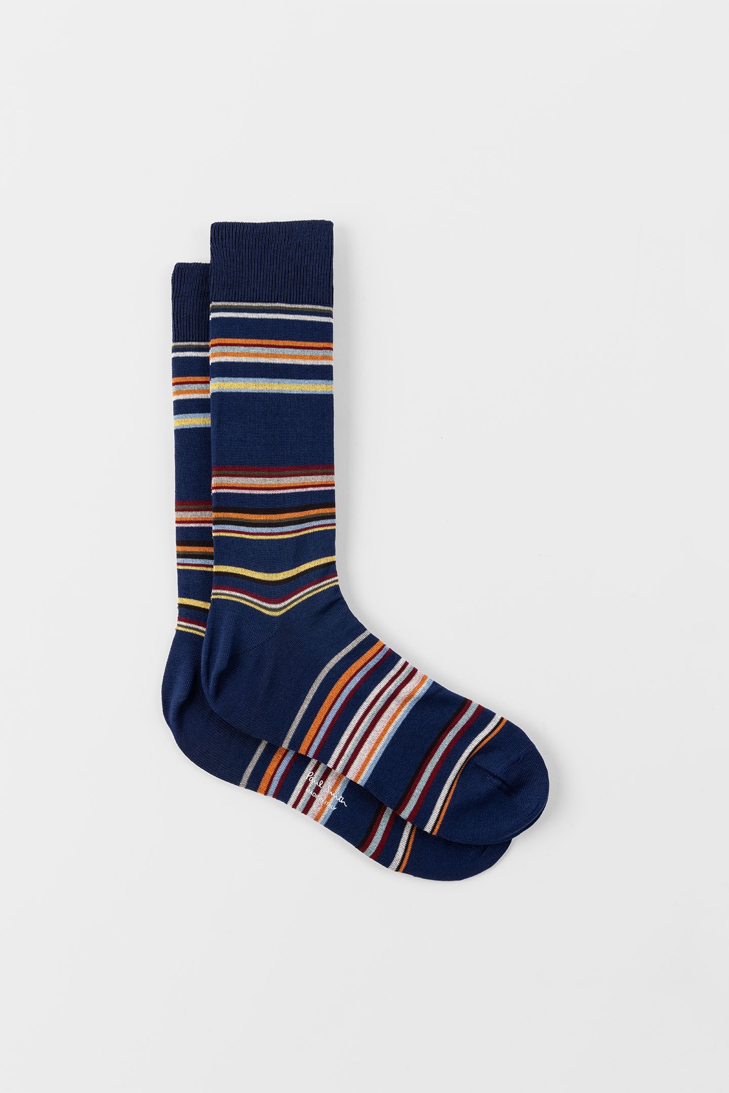 MEN SOCK FLAVIO SIGNATURE NAVY 4