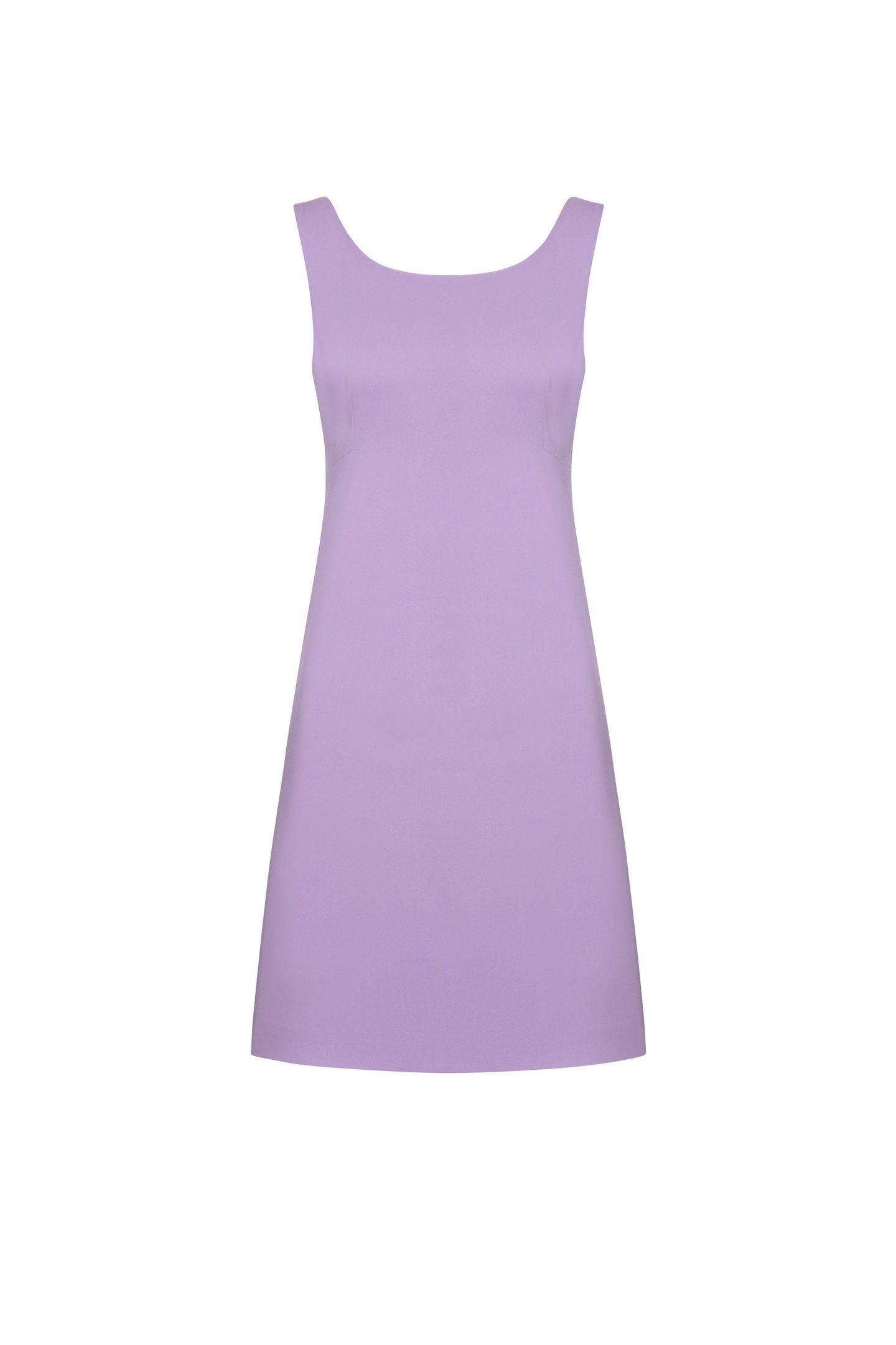HEART BUTTONS CADY DRESS PURPLE 3