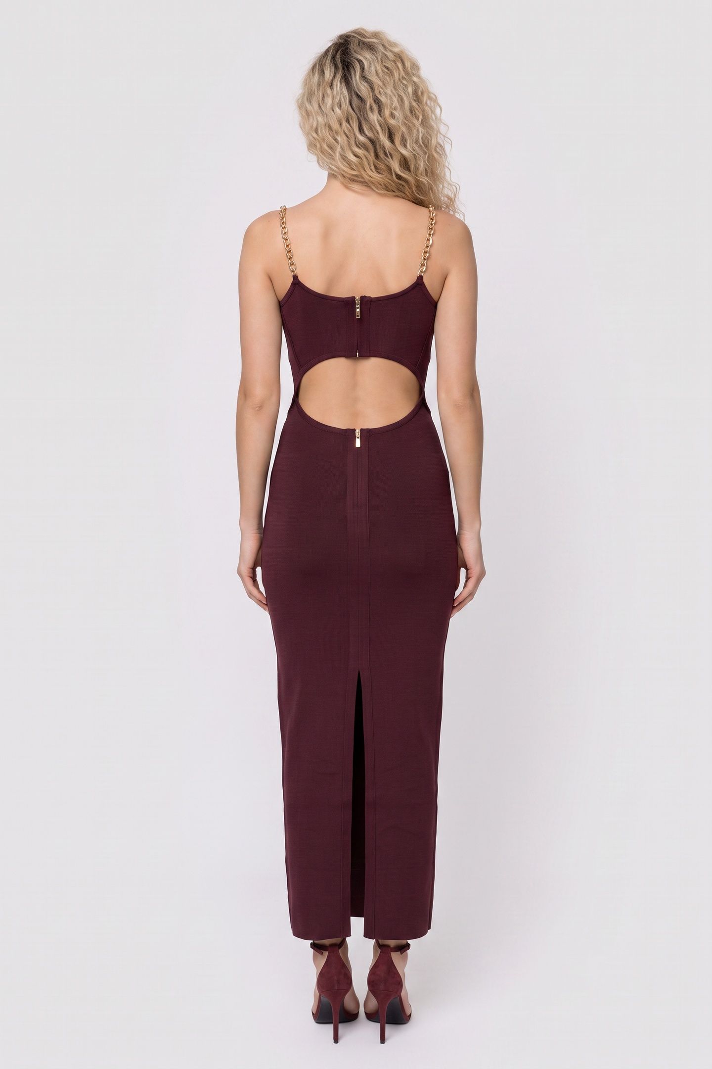 AISHA LONG DRESS BAN REGAL PLUM 2