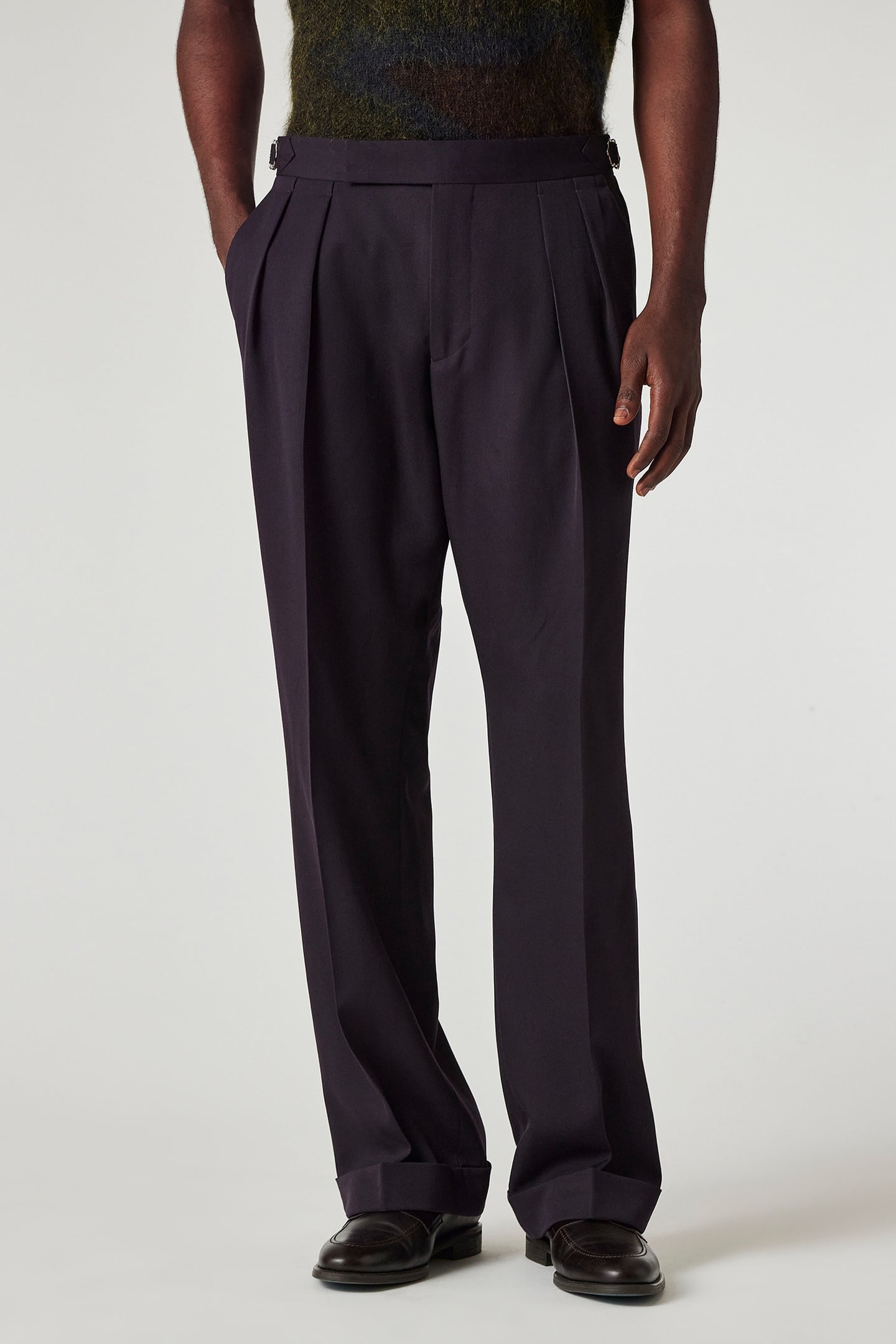 MENS TROUSER DARK VIOLET 1