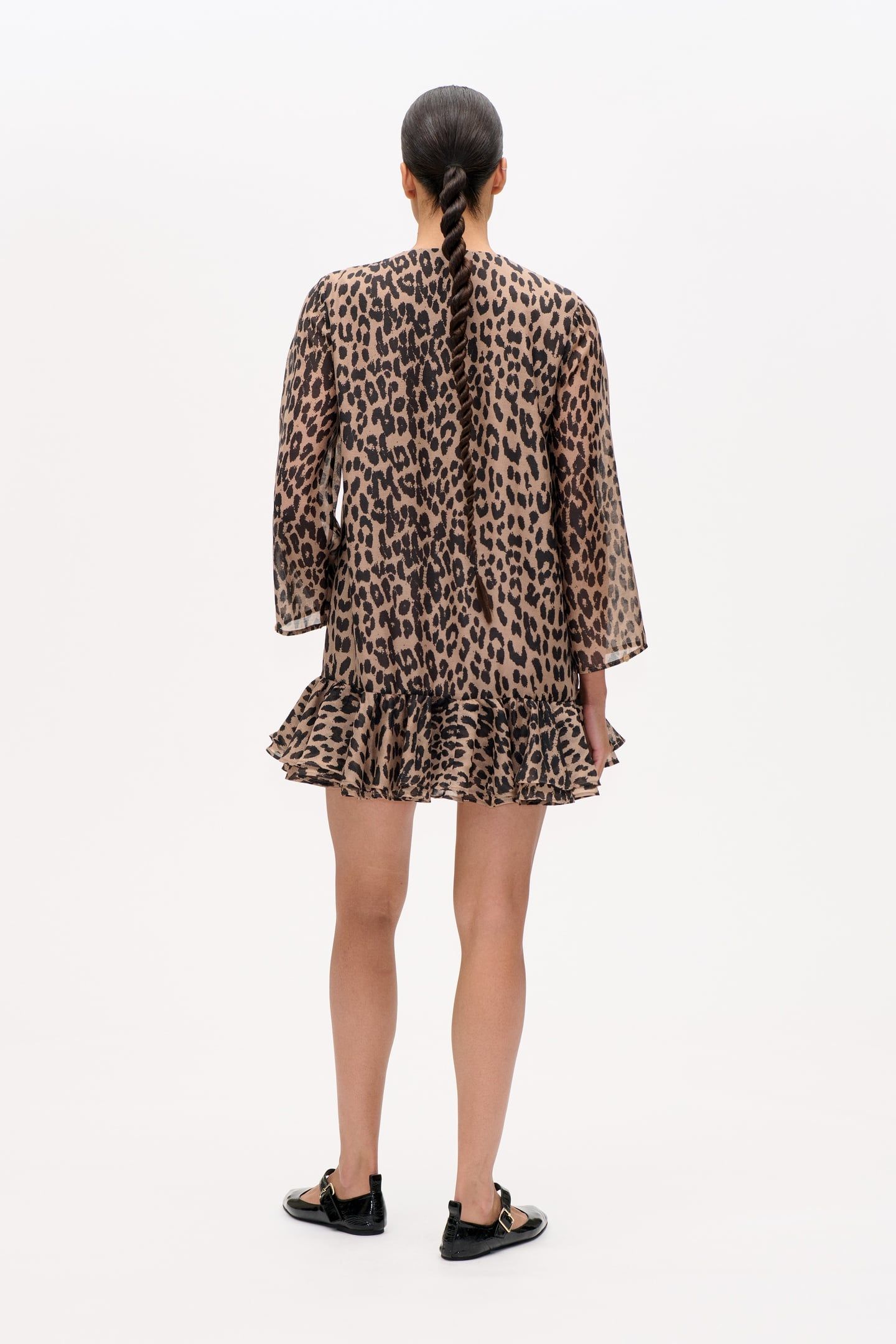 AGNEL DRESS CAMEL LEOPARD 2