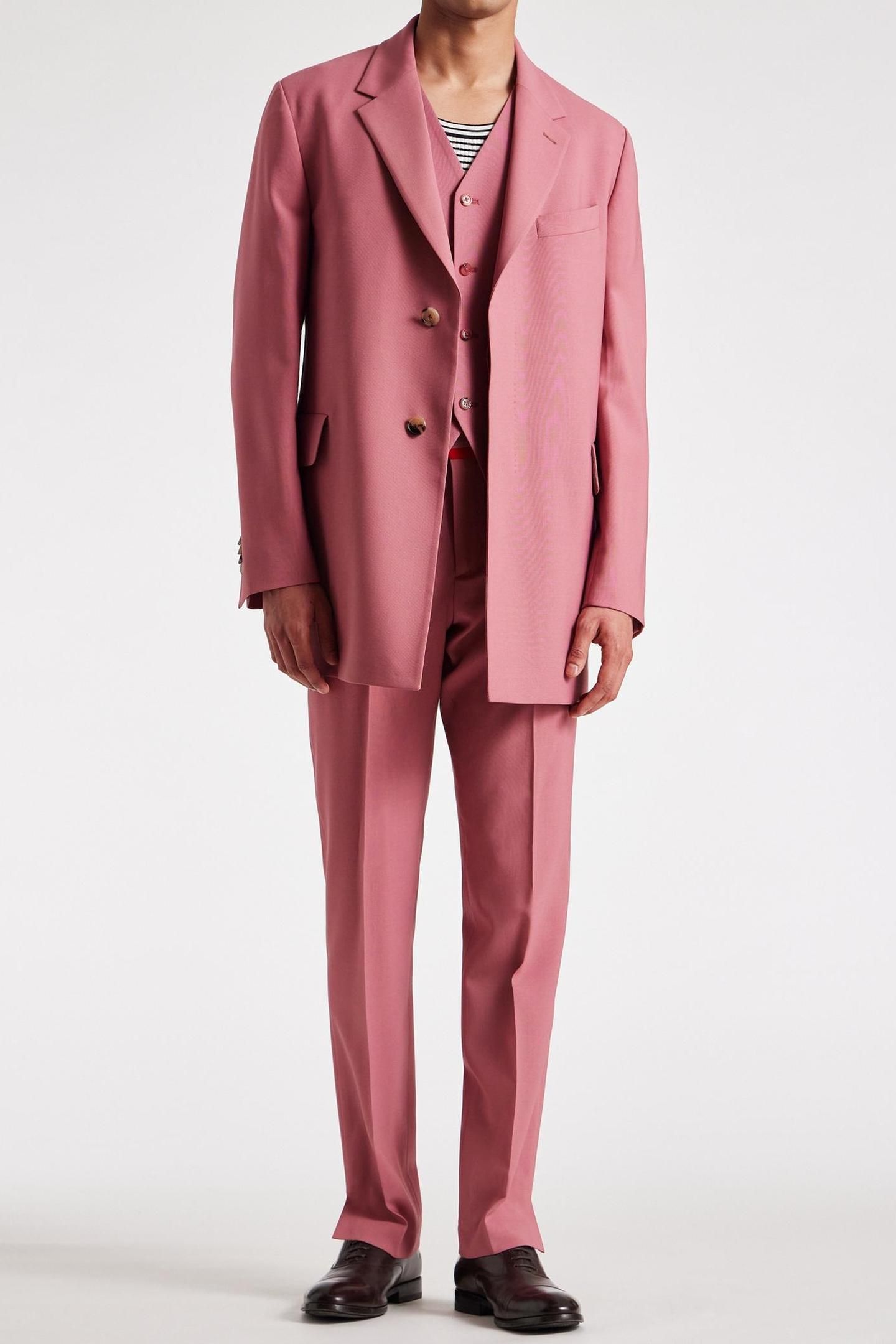 MENS TROUSER BUBBLEGUM/RASP 3