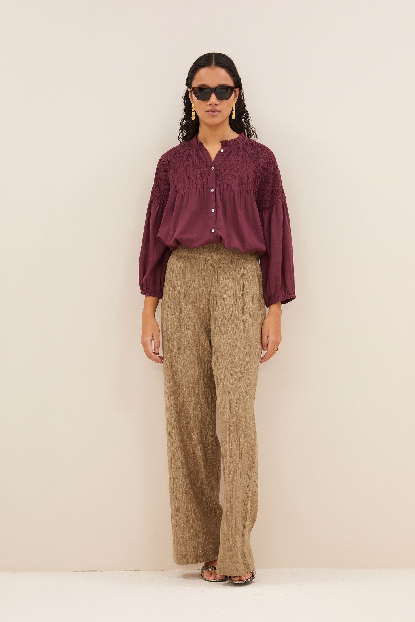 BENJI LUREX PANTS GOLD 3