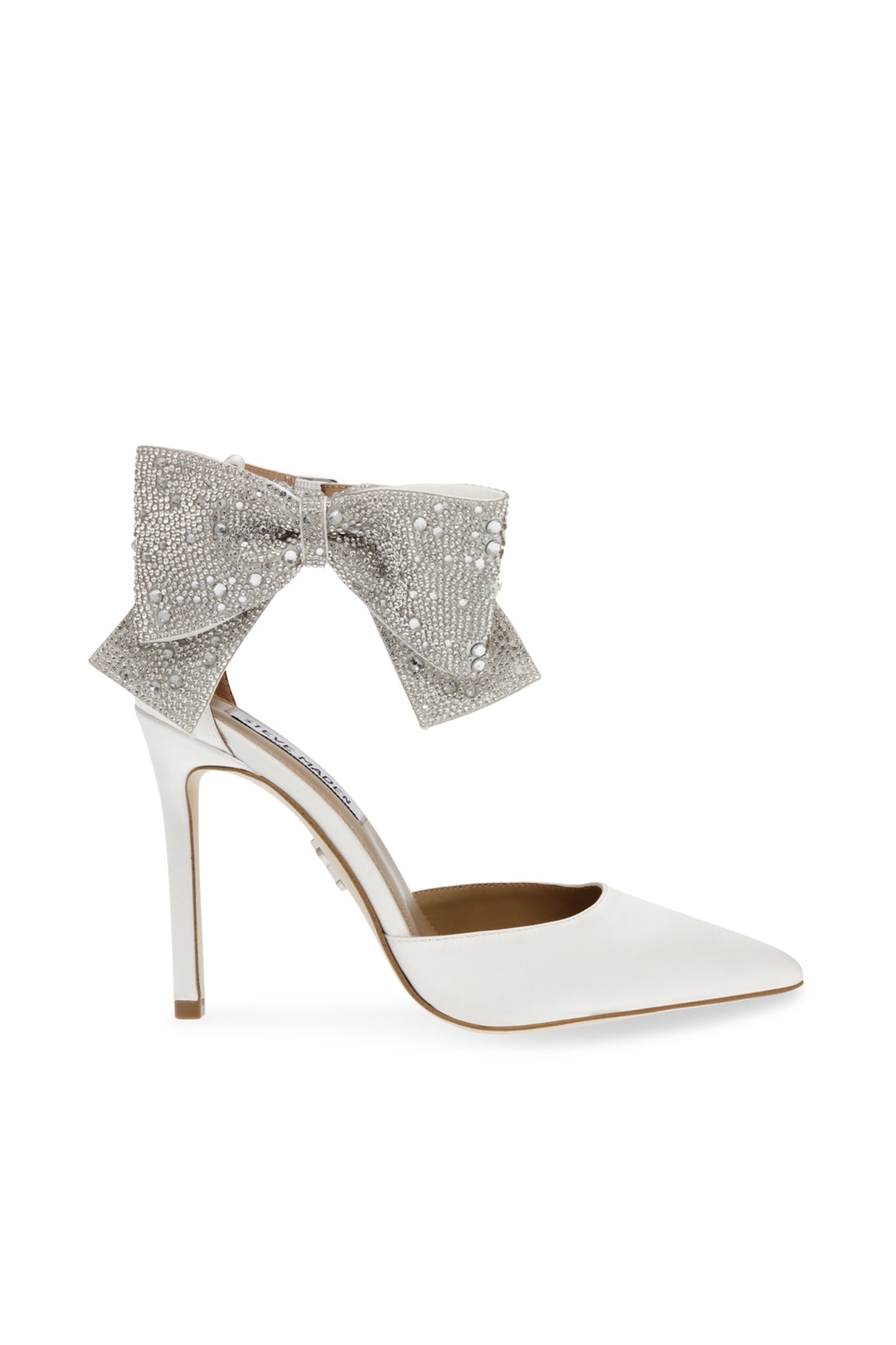 DEVILLE PUMPS IVORY SATIN 1