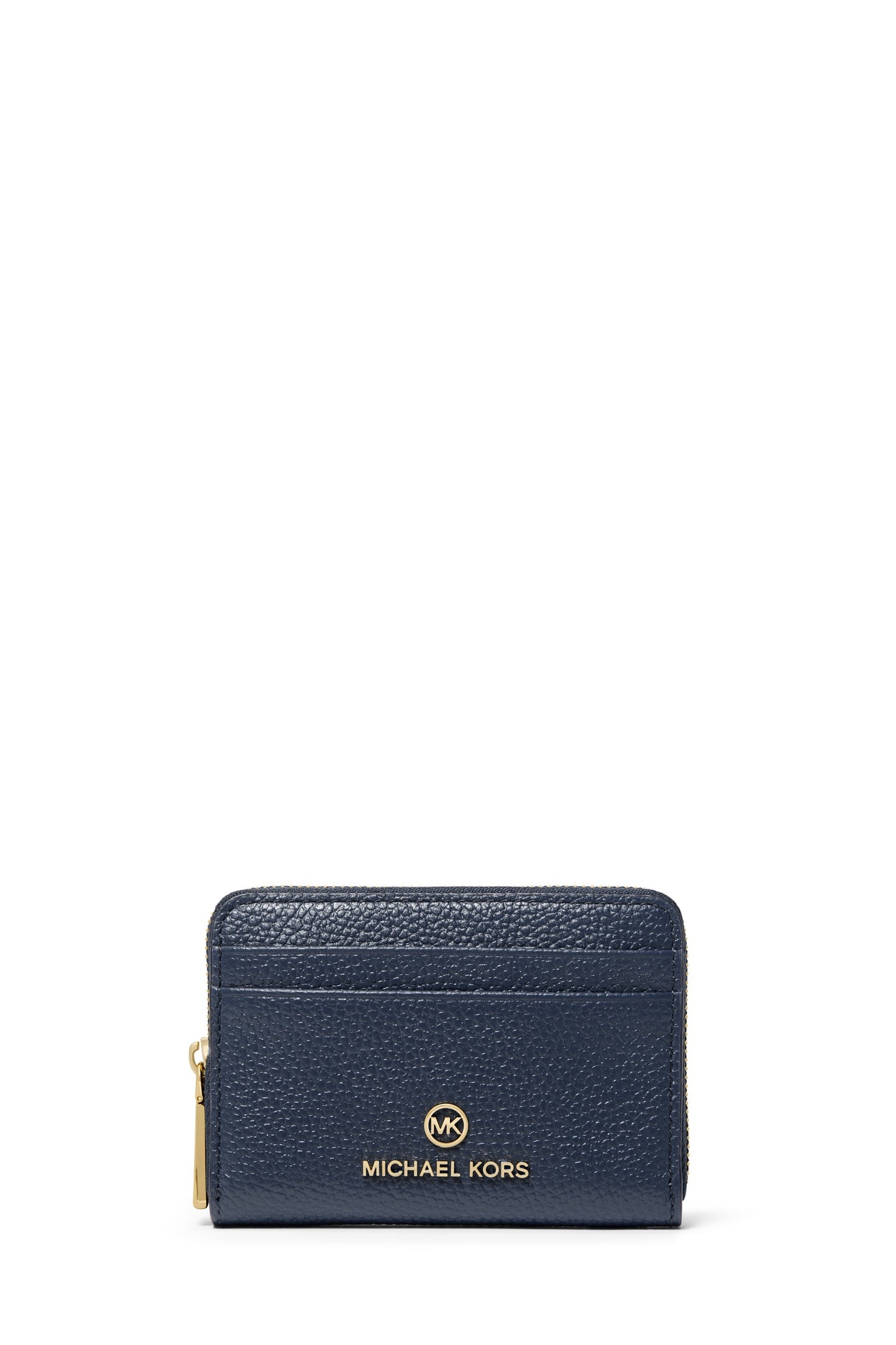 SMALL ZIP AROUND COIN CARD CASE NAVY 1