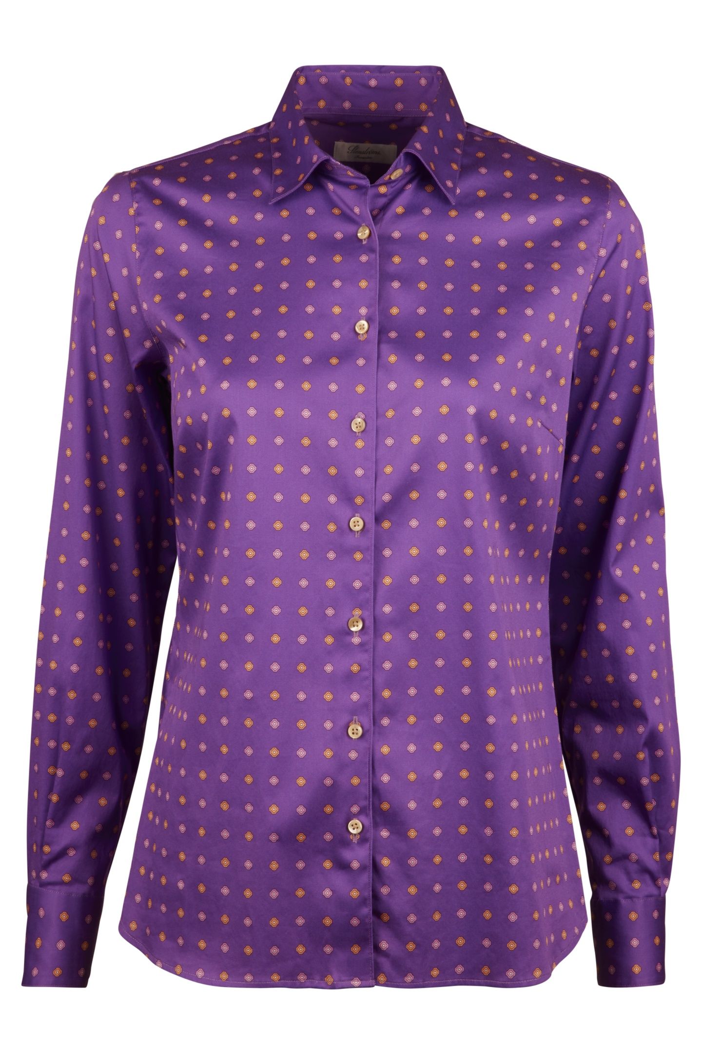 SOFIE SHIRT PURPLE PATTERN 1