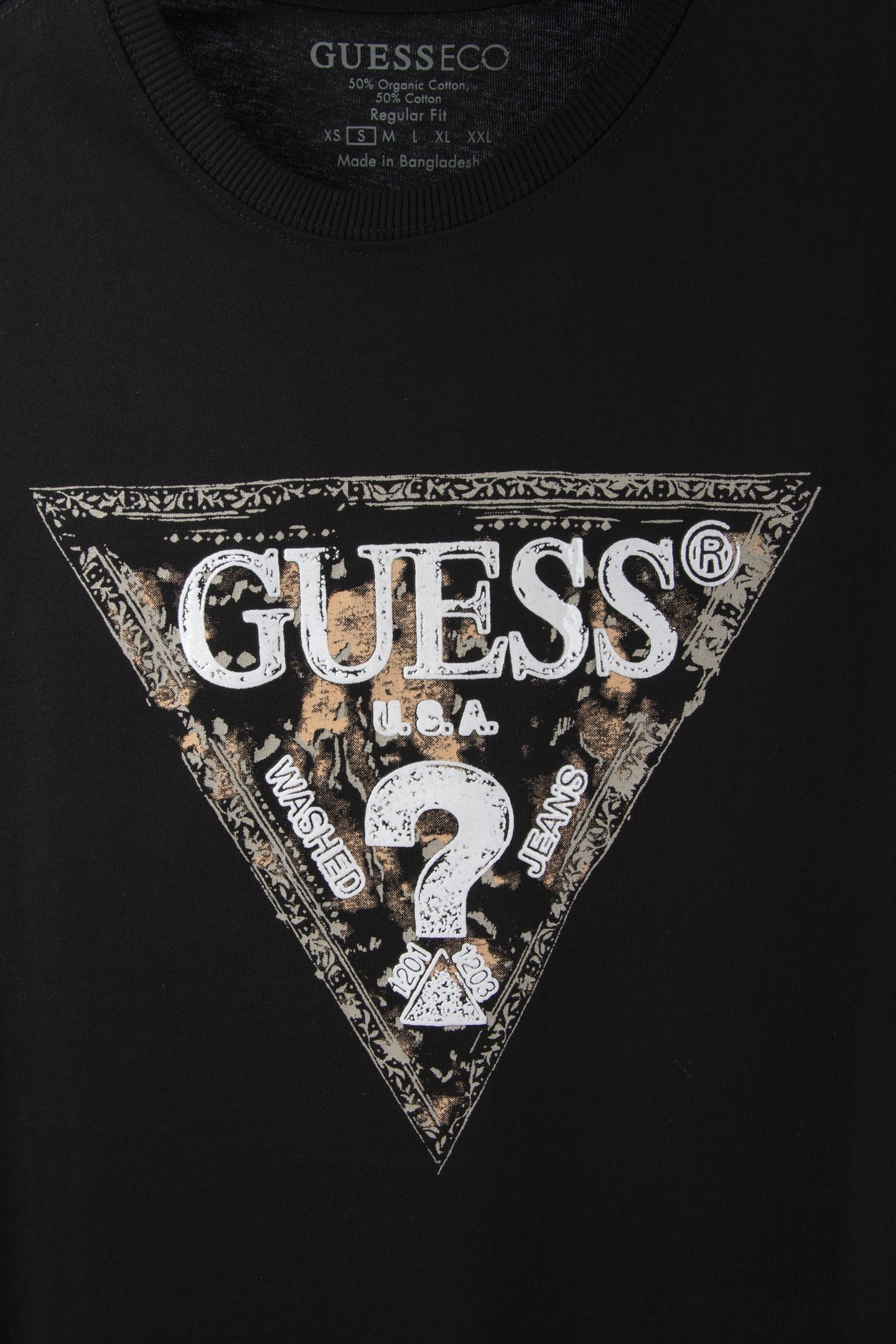 SS CN GUESS TRIANGLE JET BLACK A996 4