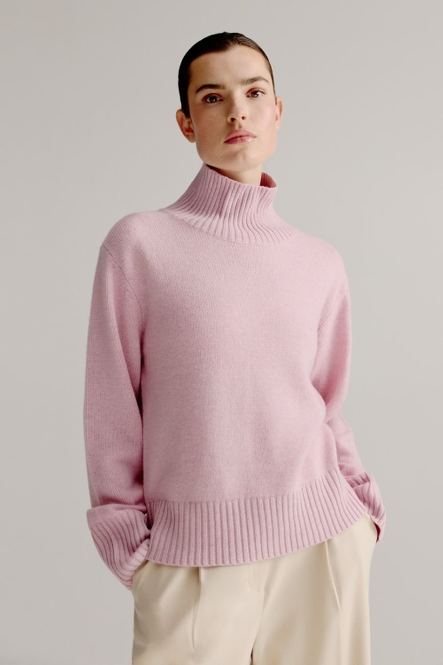 LENA SWEATER LIGHT PINK 2