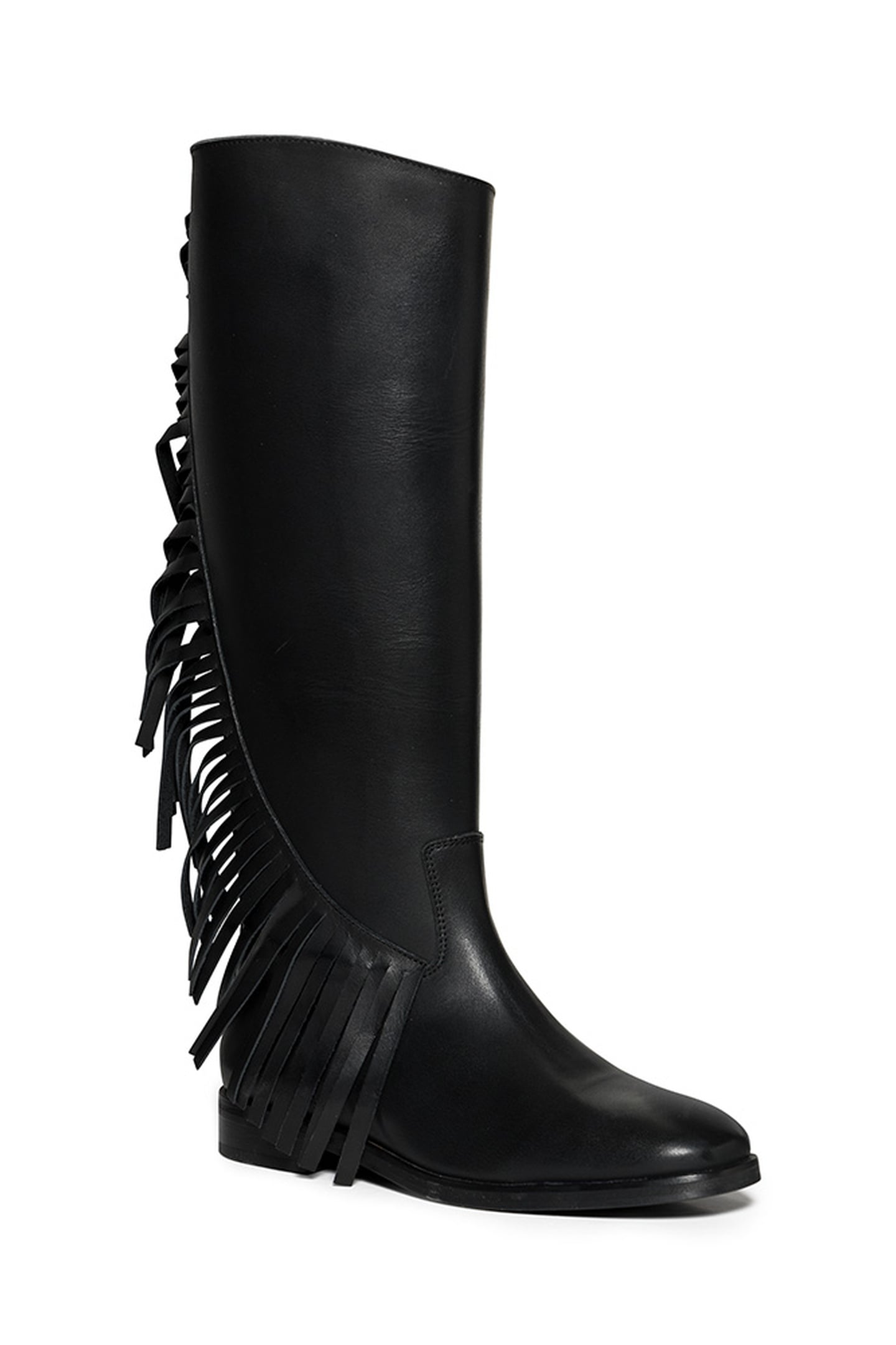 NIGELLA BOOTS BLACK LEATHER 2