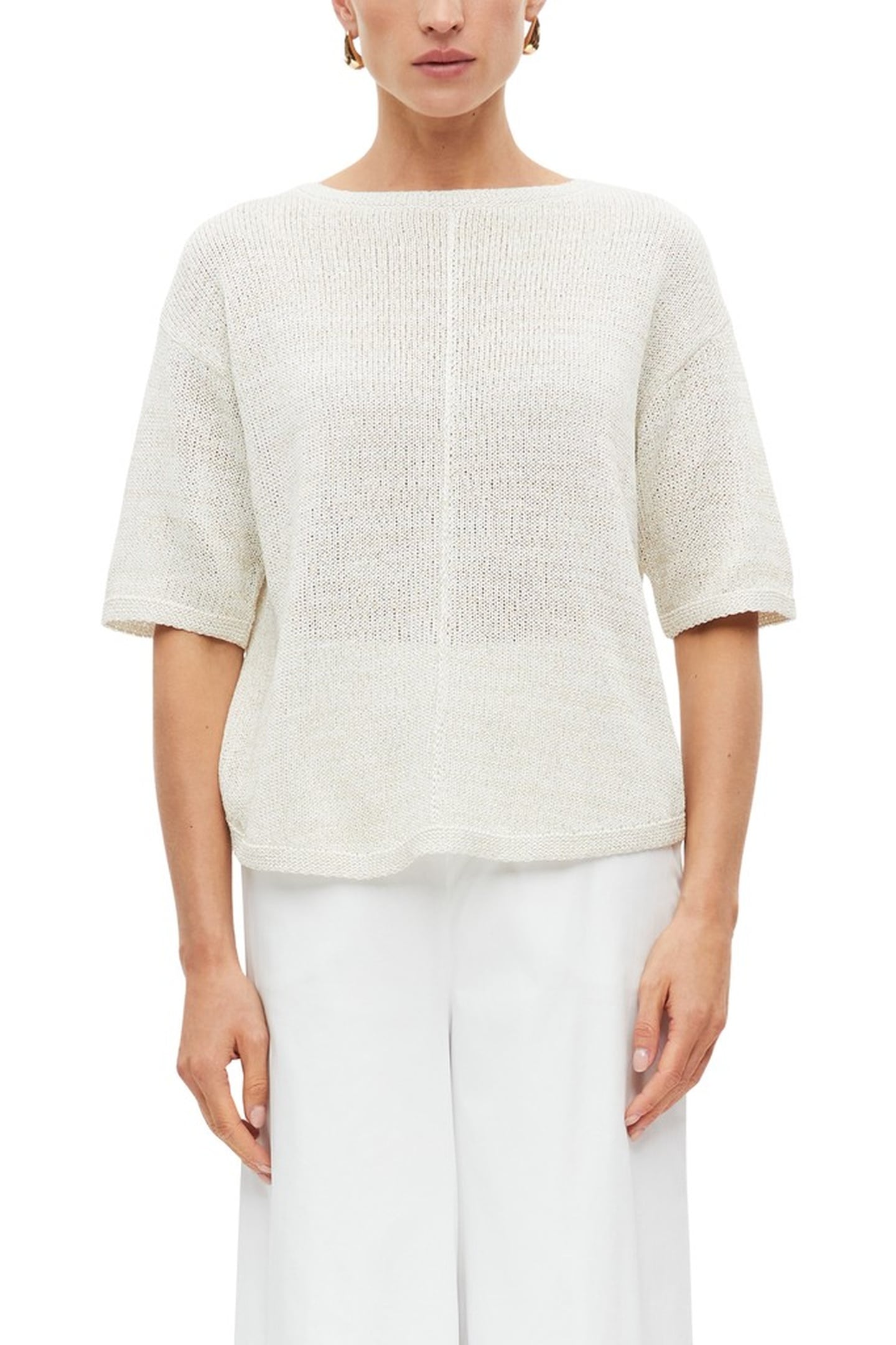 S.OLIVER PULLOVER WHITE 1
